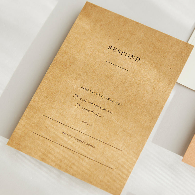 Grace - RSVP Card