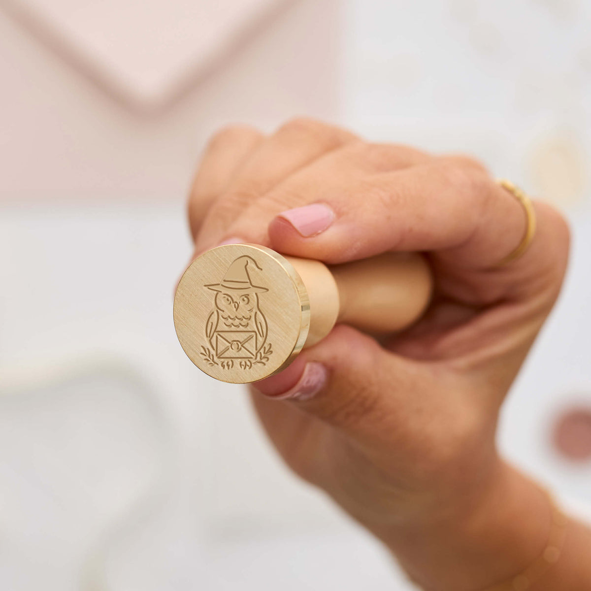 Wax Seal Stamp - Owl Mail
