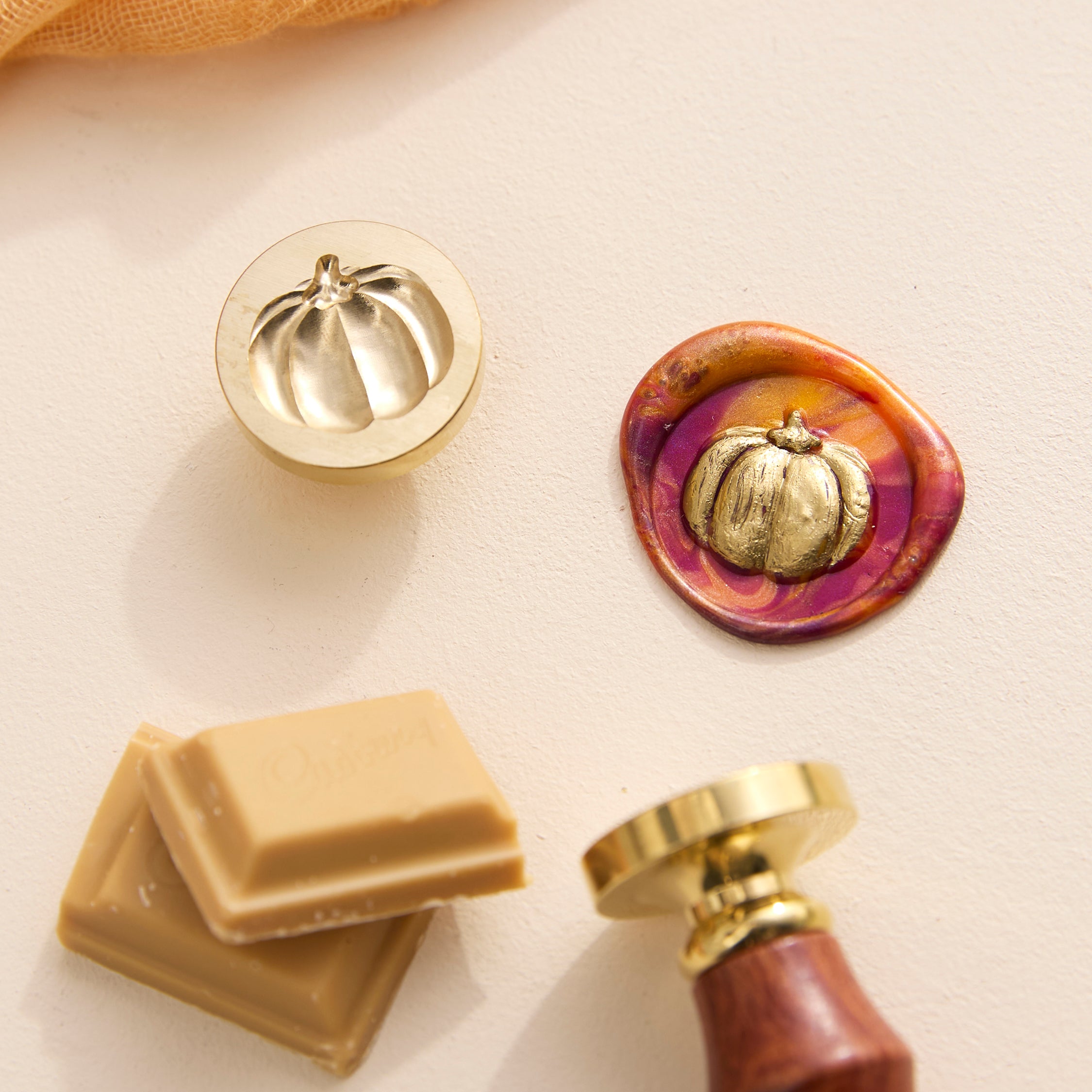 Wax Seal Stamp - 3D Pumpkin (Limited Edition)
