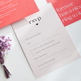 Hitched - RSVP Card