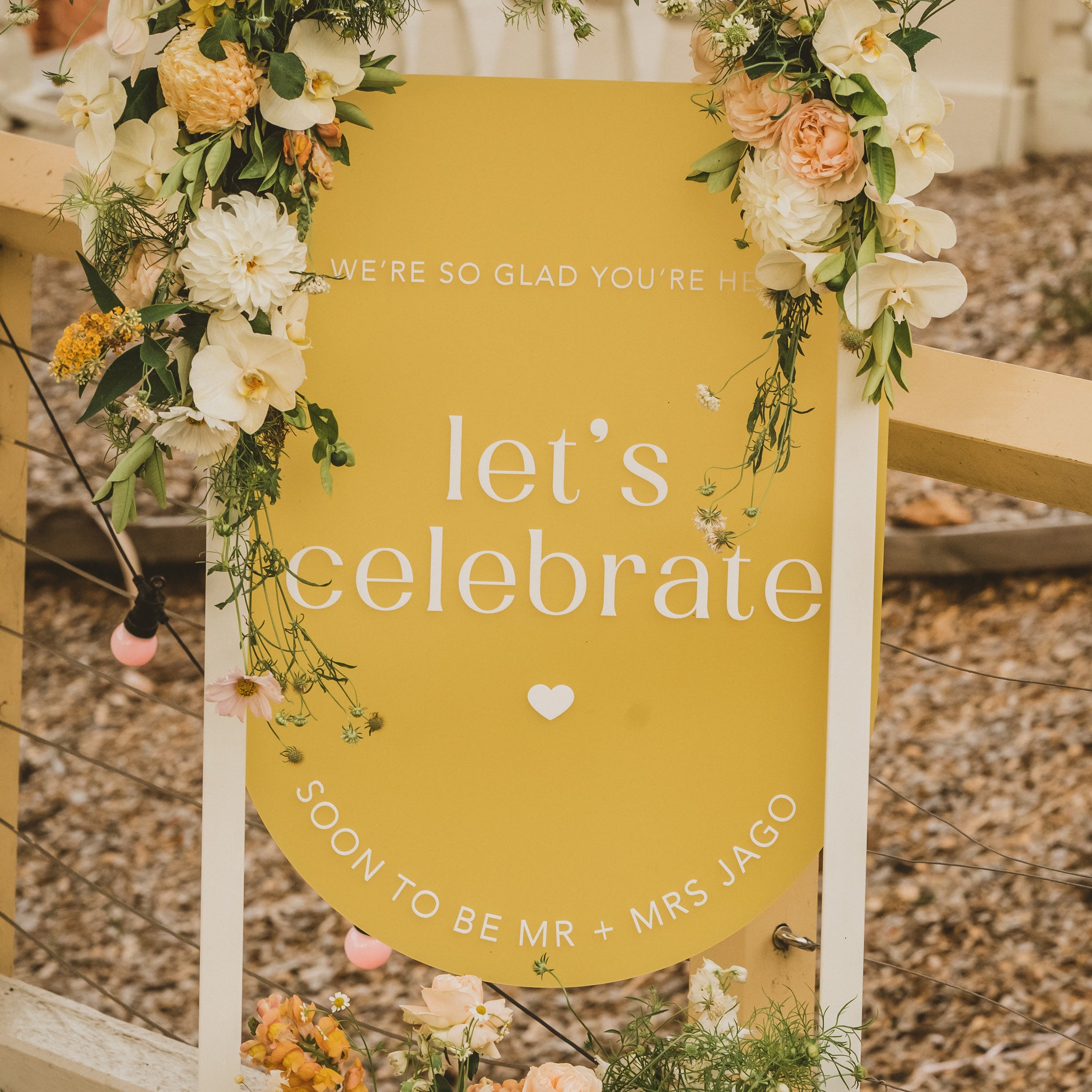 Hitched - Welcome Sign