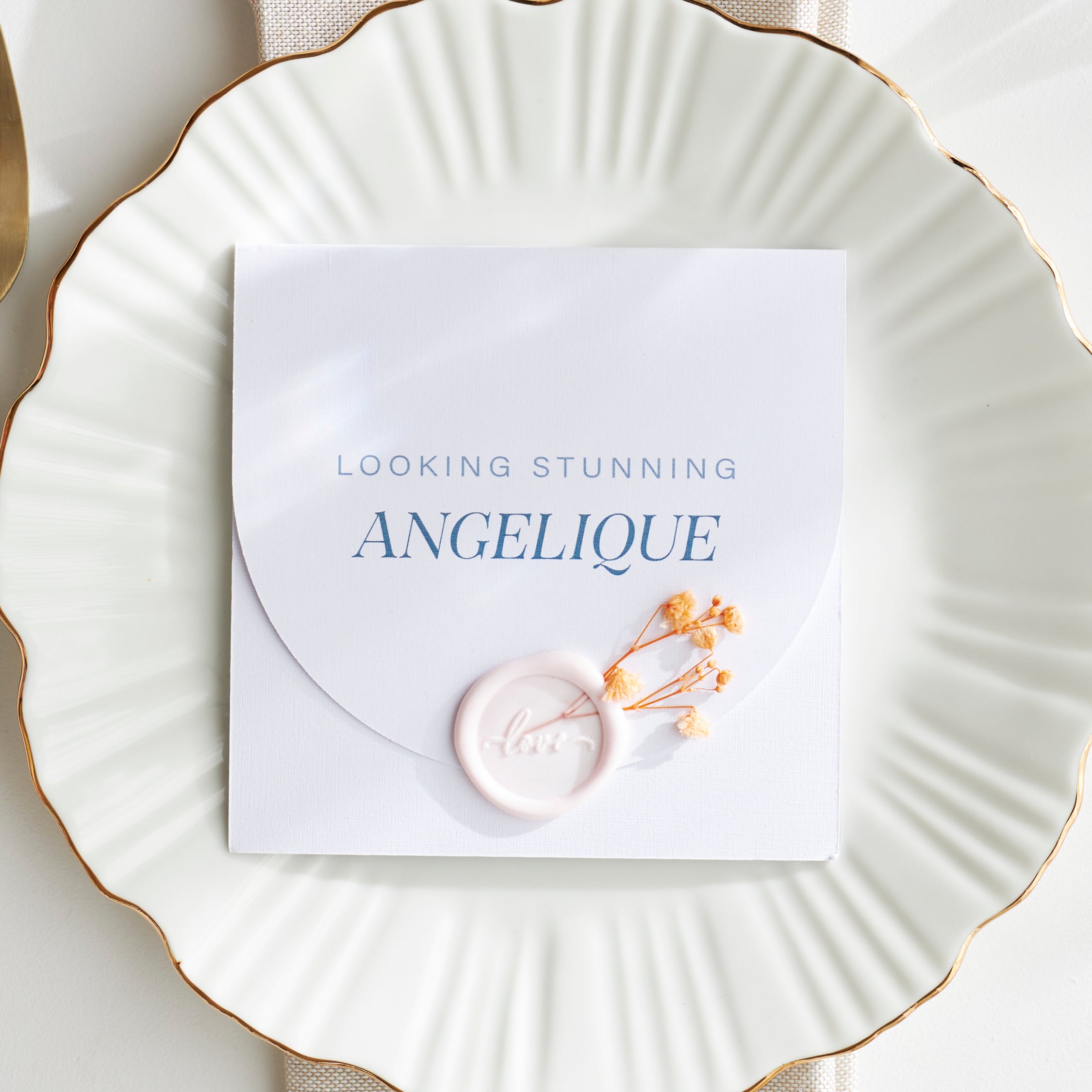 Menu Folder | Forever Love