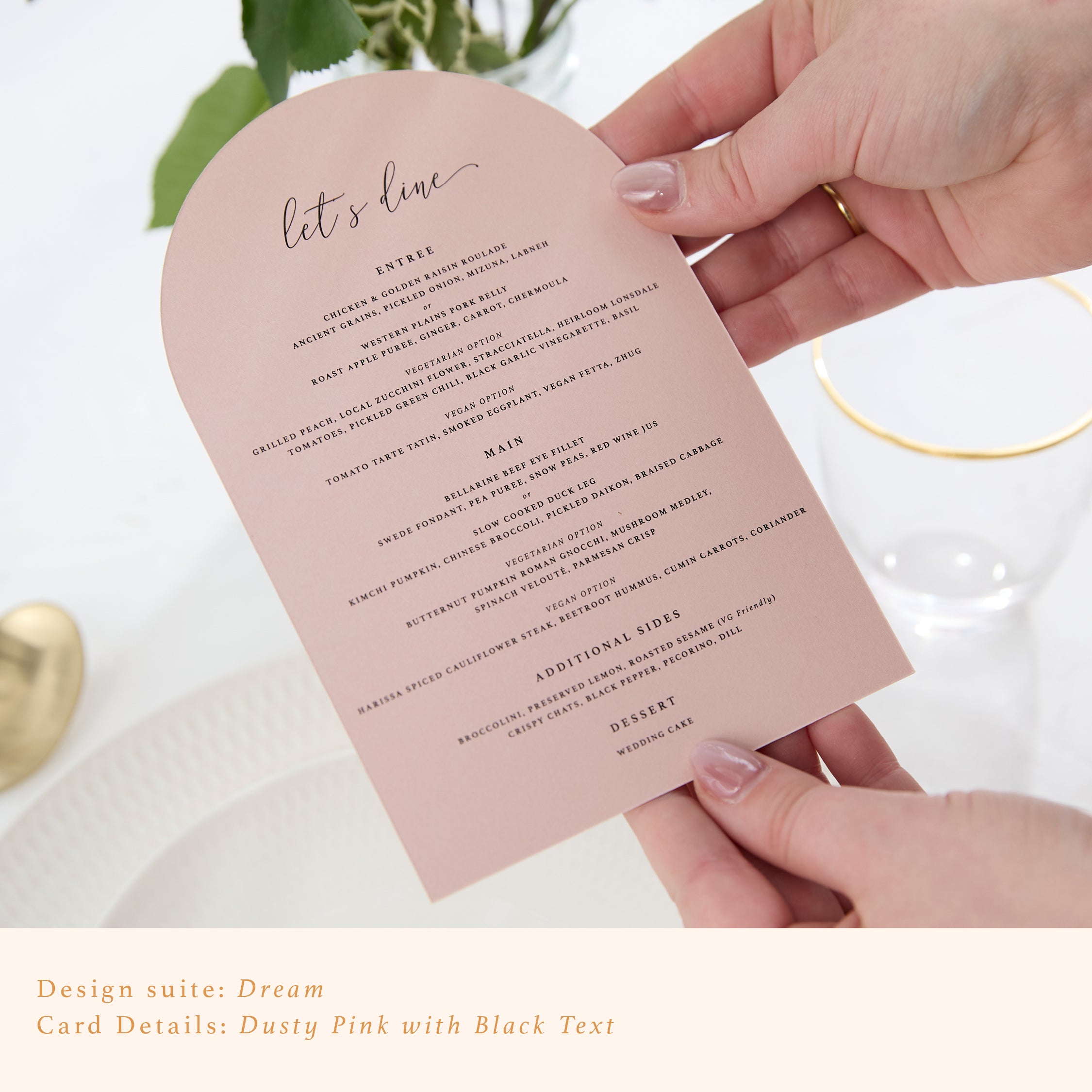 120x180mm Printed Menus