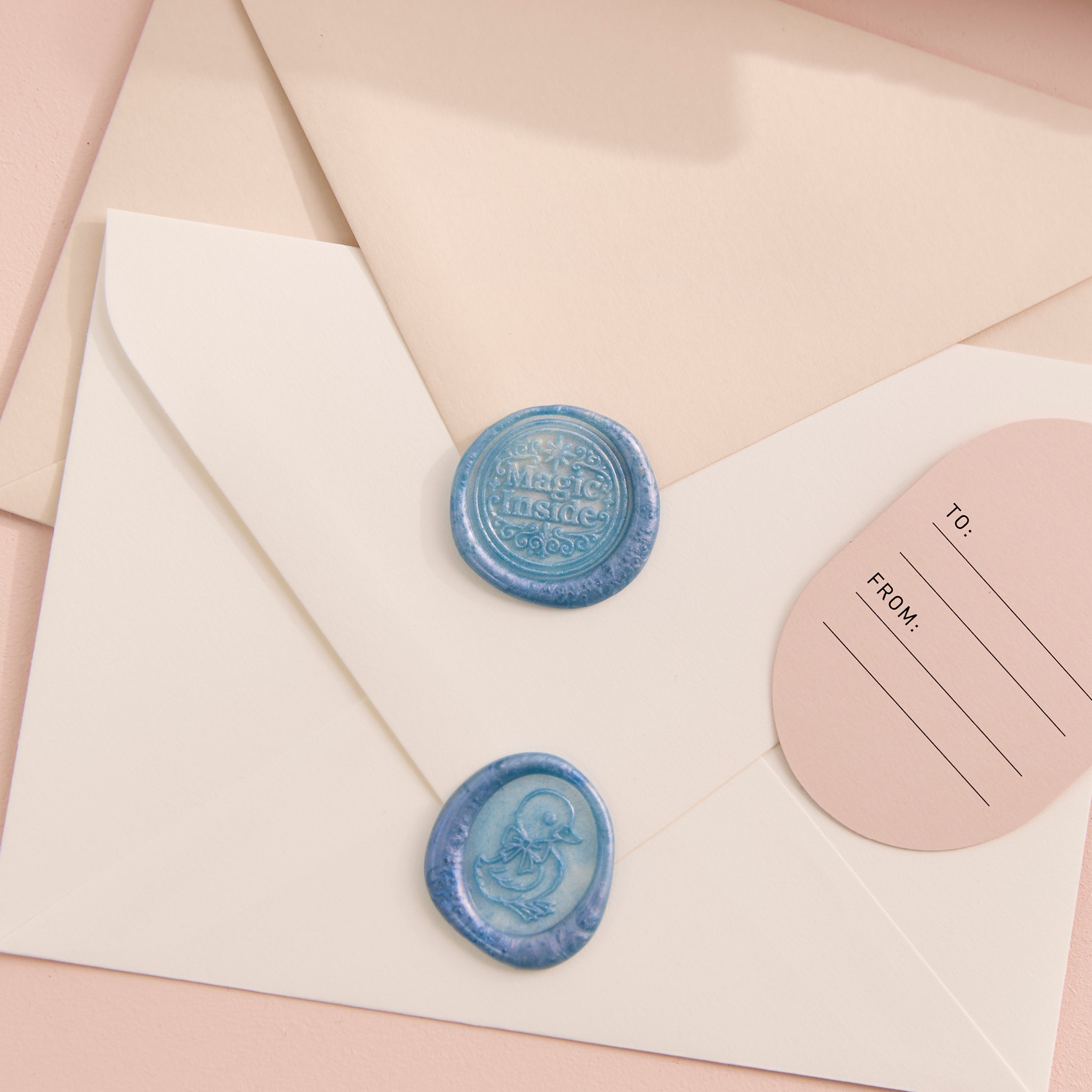 Sealing Wax – Mini Marble Cubes - BLUE DAIQUIRI