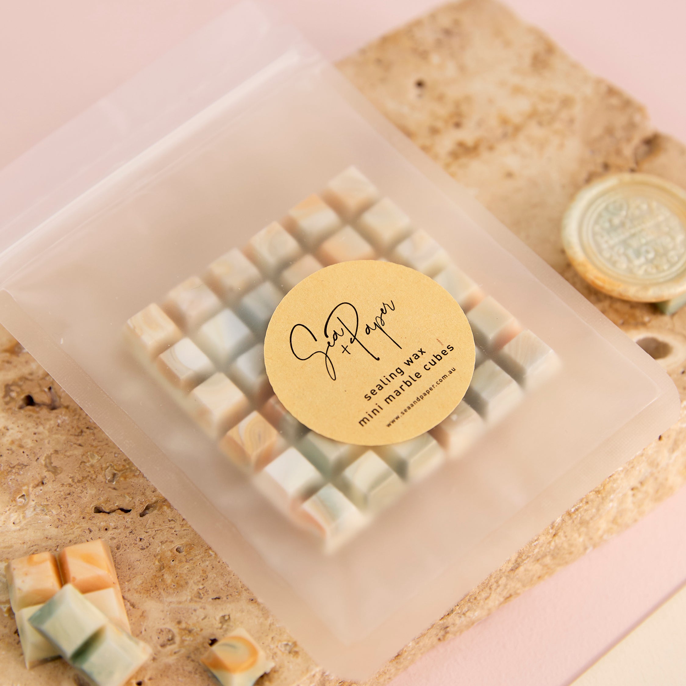 Sealing Wax – Mini Marble Cubes - MOJITO