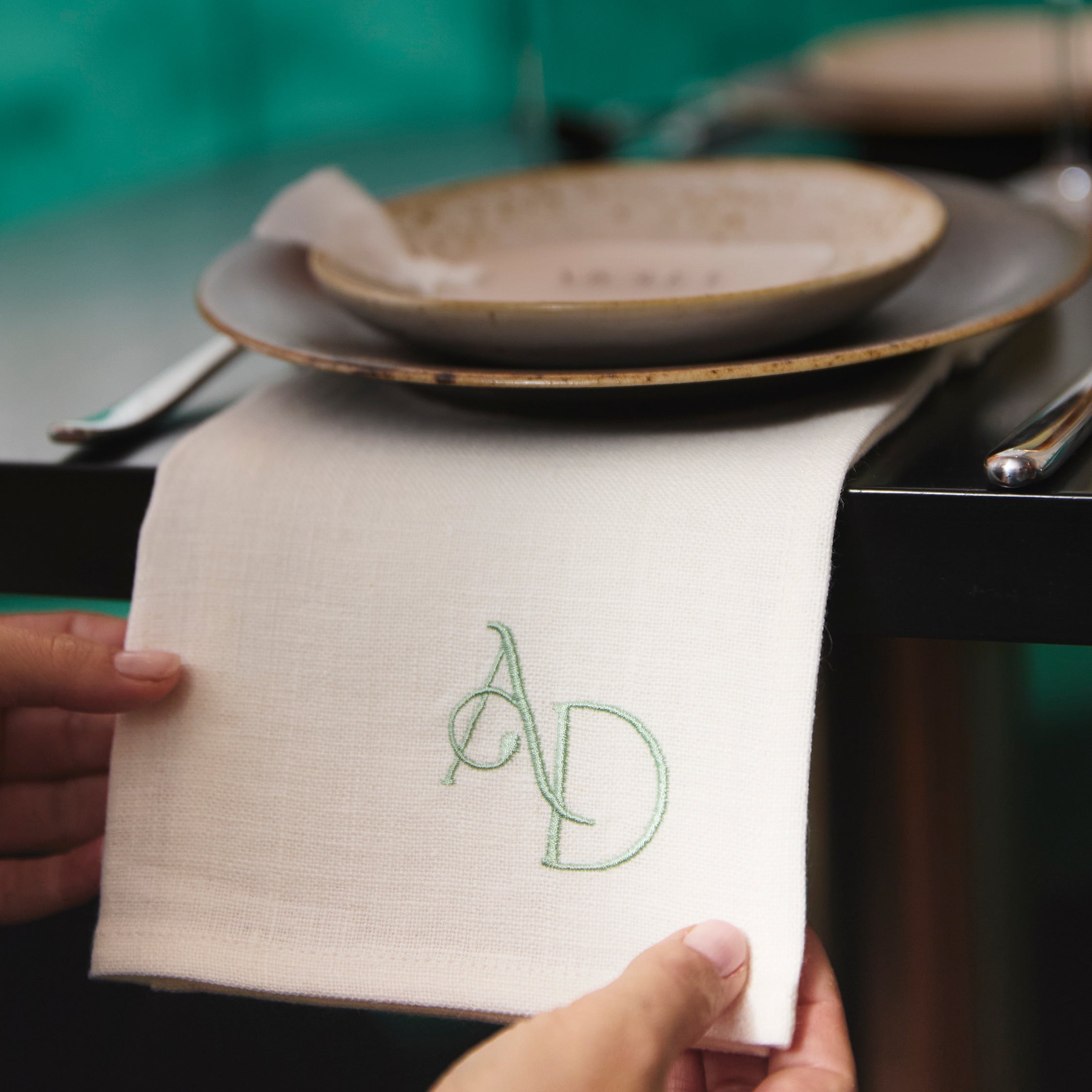 Embroidery Napkins - Monogram