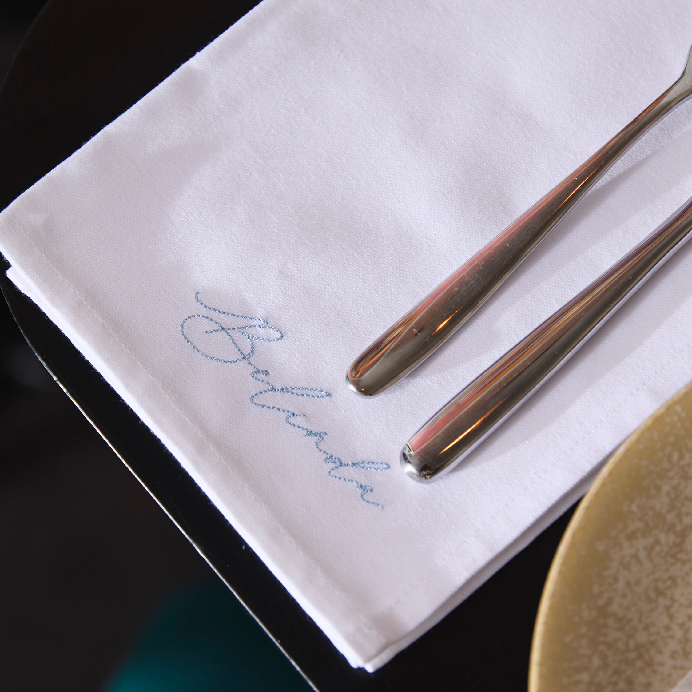 Embroidery Napkins - Personalised