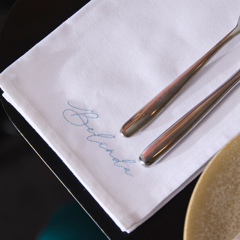 Embroidery Napkins - Personalised
