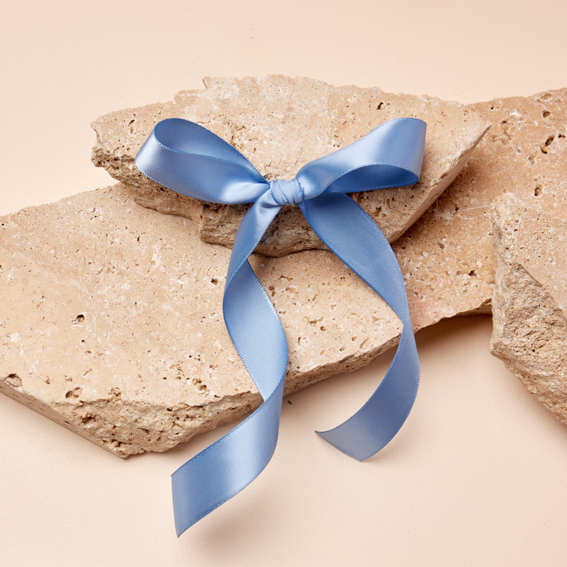 Satin Ribbon Roll - Dusty Blue