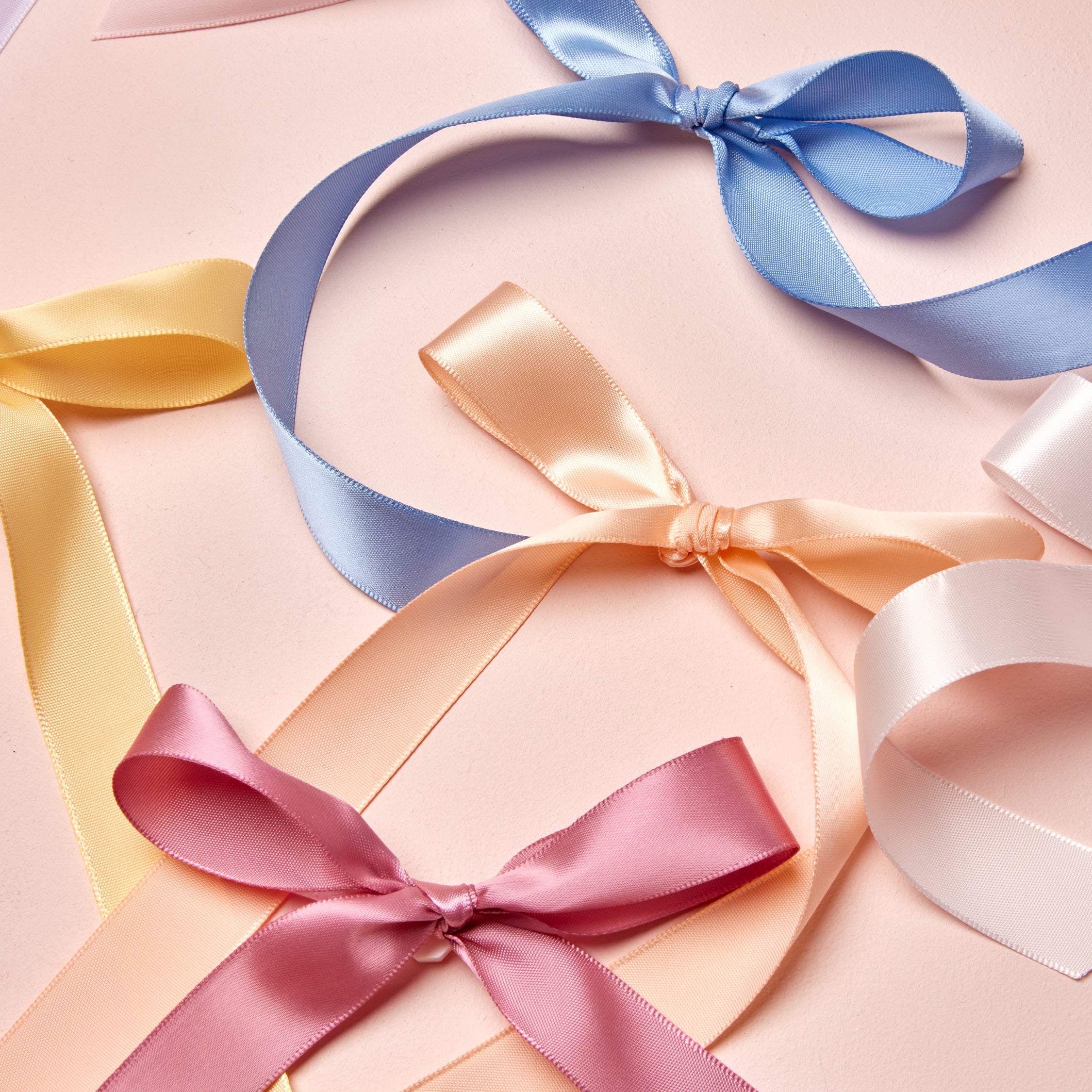 Satin Ribbon Roll - Apricot