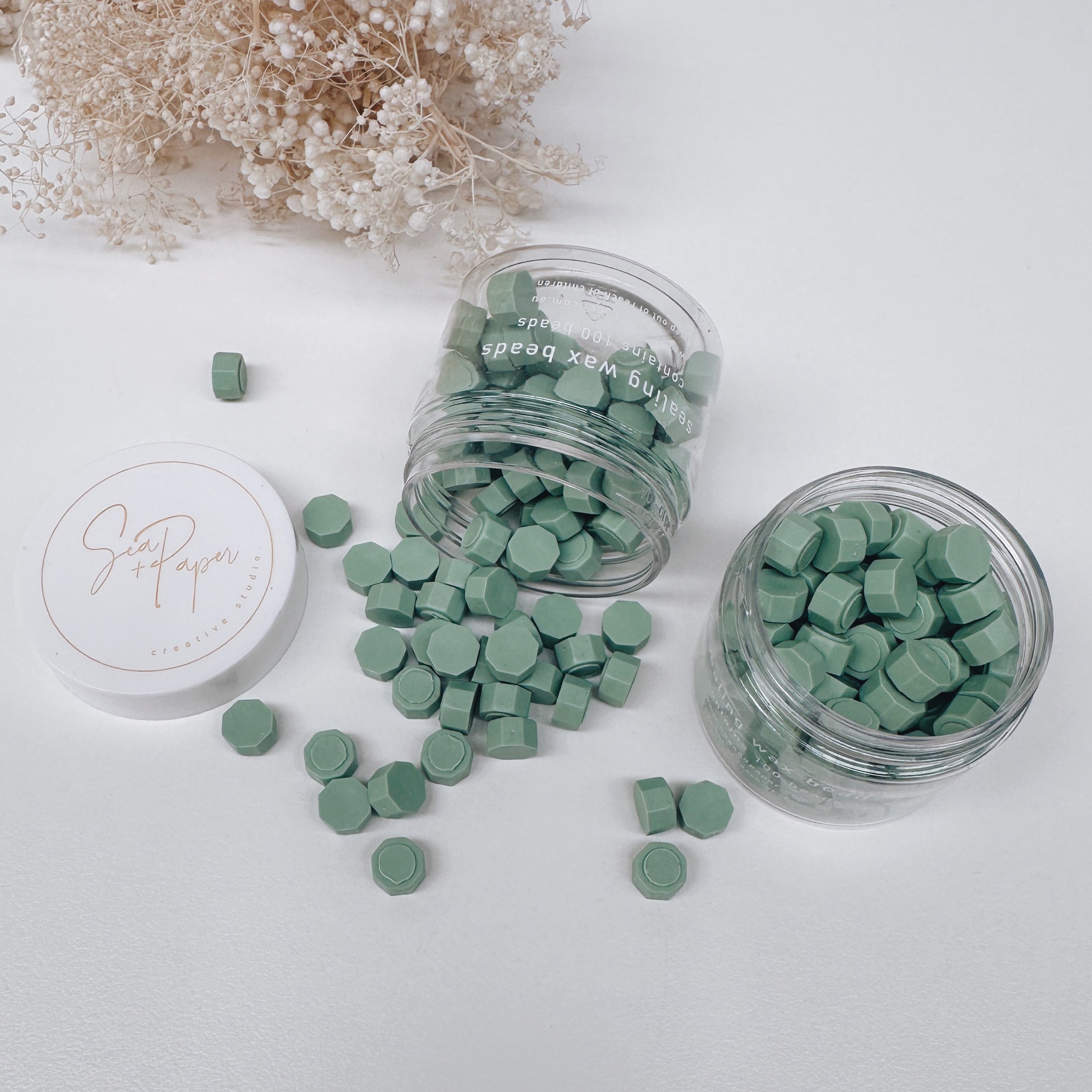 Matcha - Sealing Wax Beads