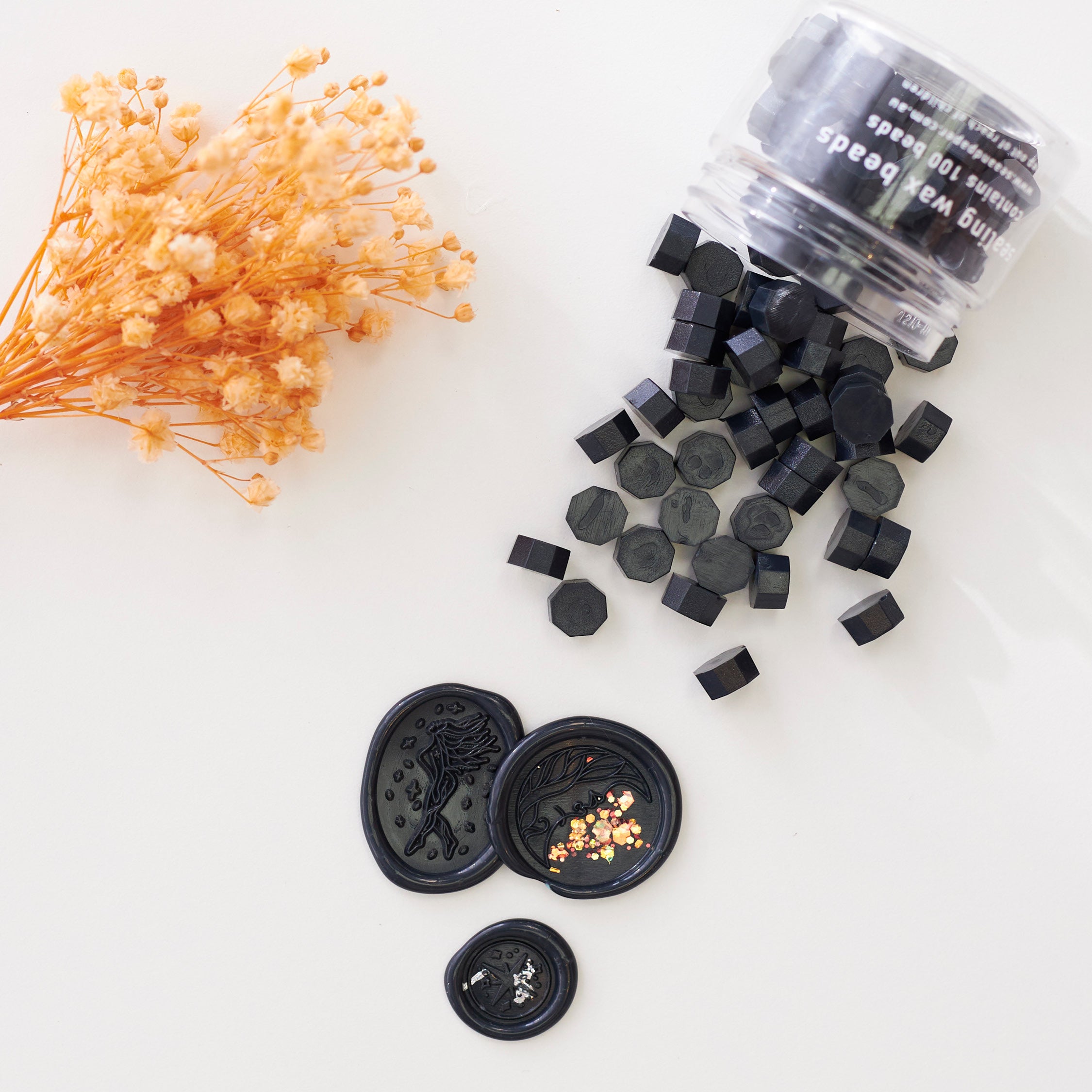 Navy Blue - Sealing Wax Beads