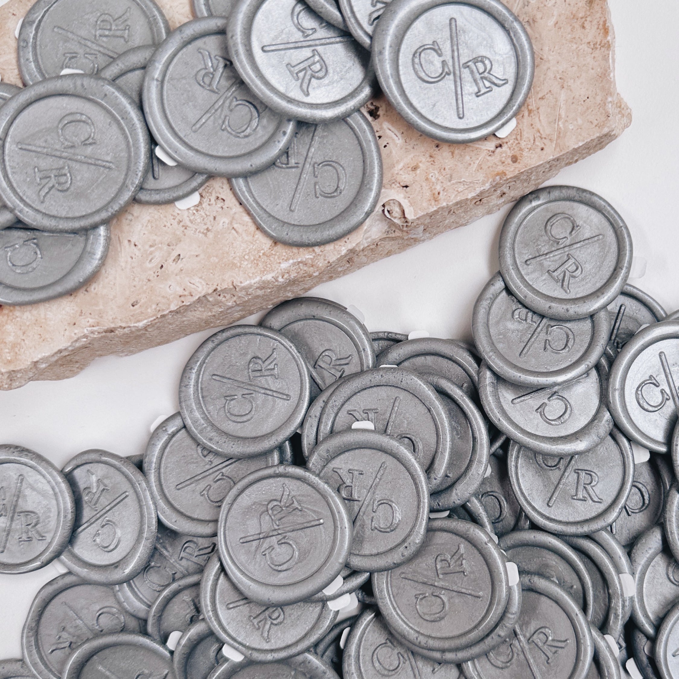 Circle - Custom or Supplied Design Wax Seal Stamp