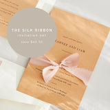 The Silk Ribbon Invitation Set
