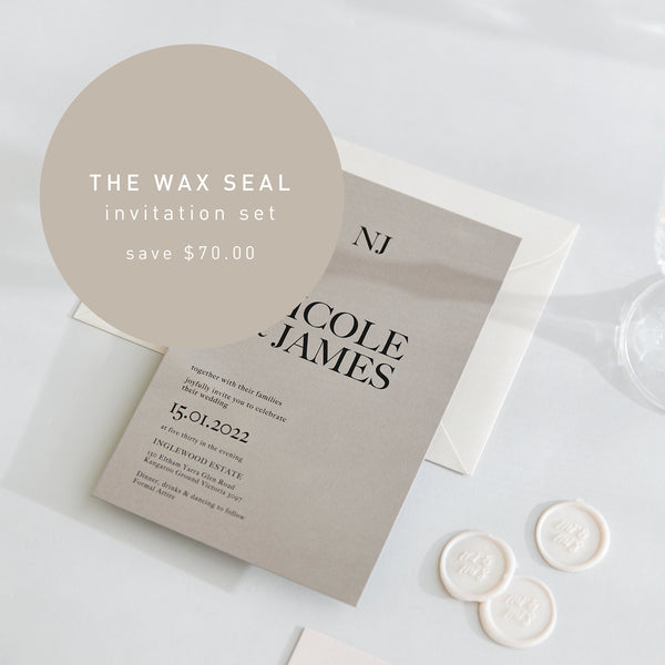 The Wax Seal Invitation Set
