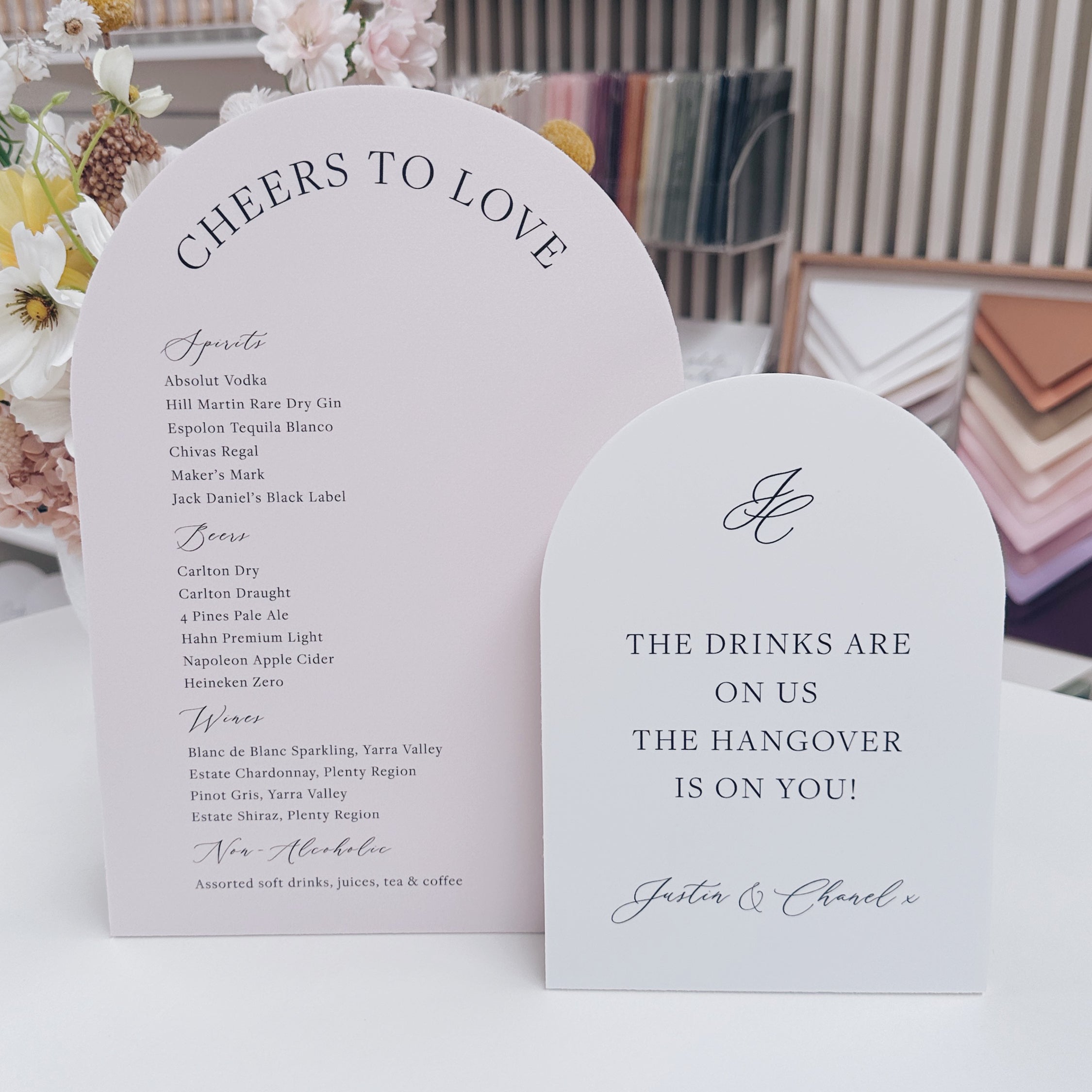 Dual PVC Sign - Various Sizes