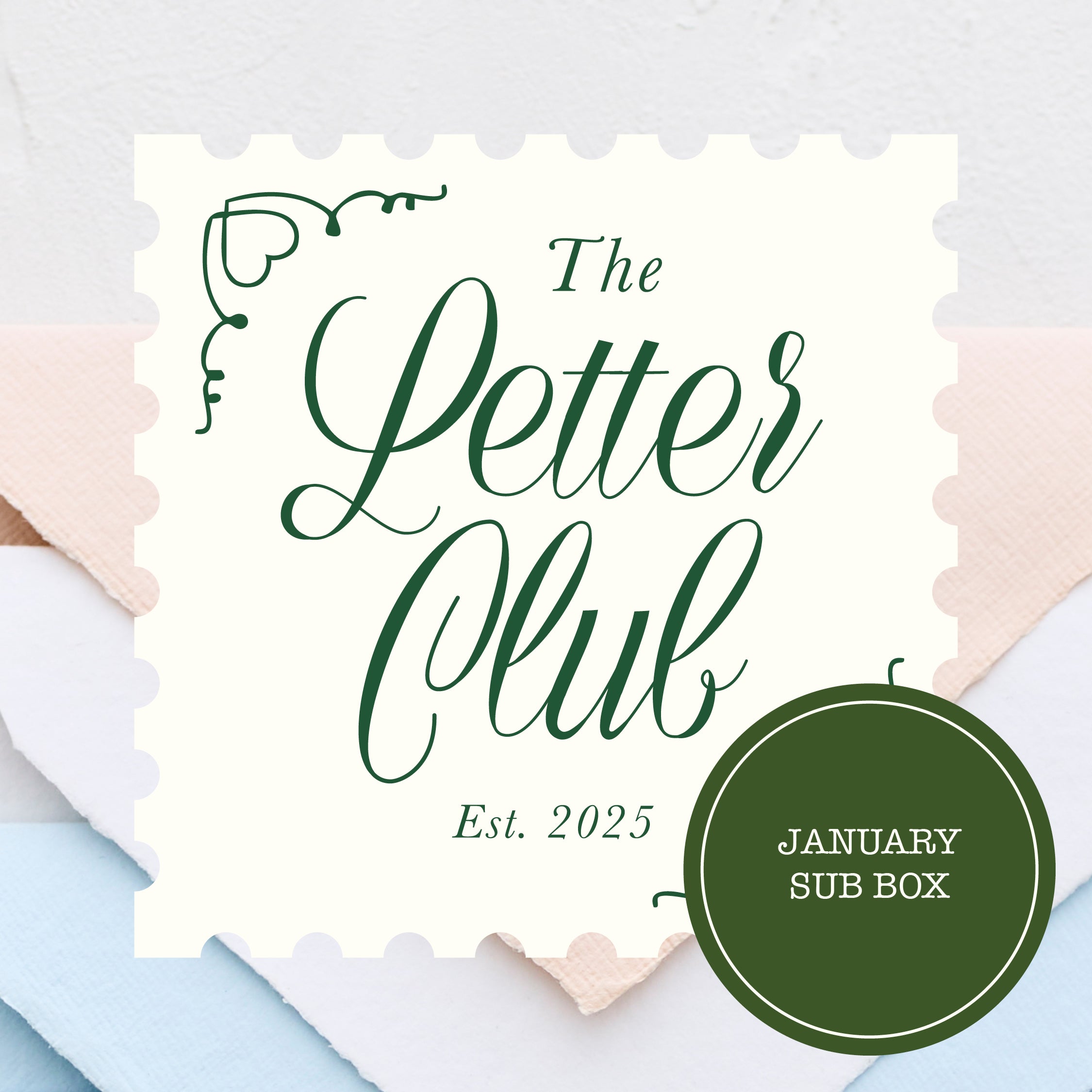 The Letter Club - January SUB BOX