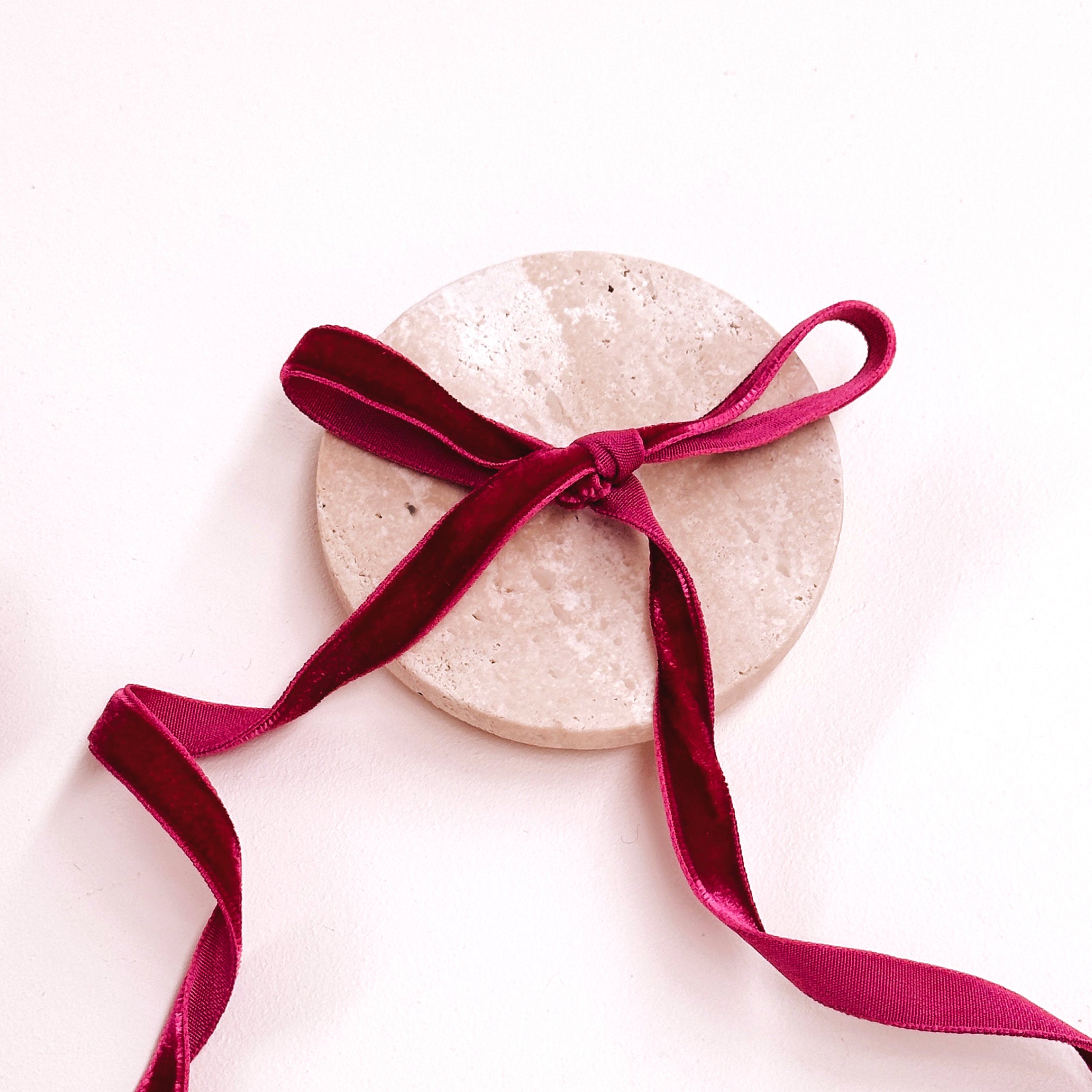 Ruby Red Ribbon Velvet Ribbon – Sea and Paper Creative Studio