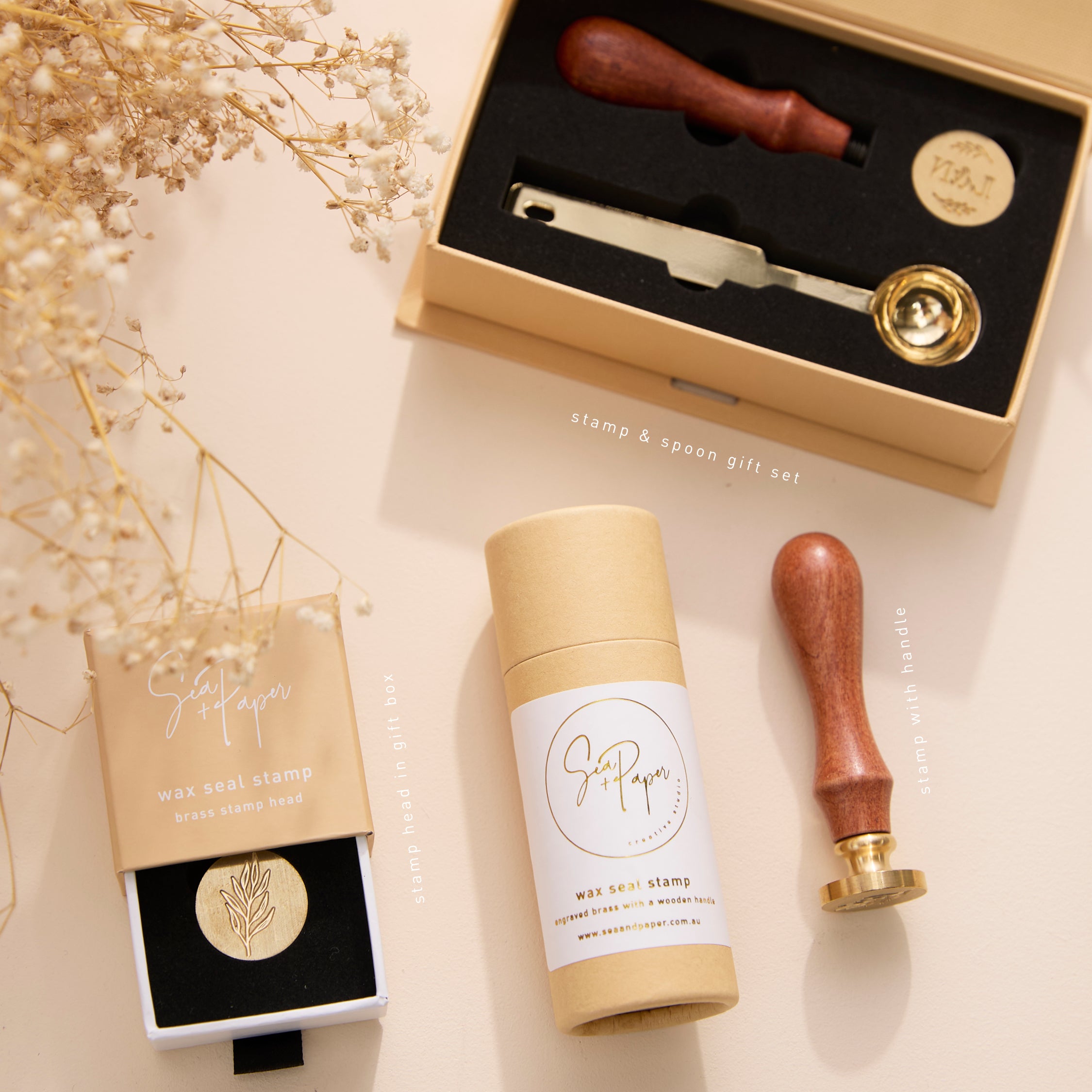 Wax Seal Stamp - Sending You Love Heart Shape