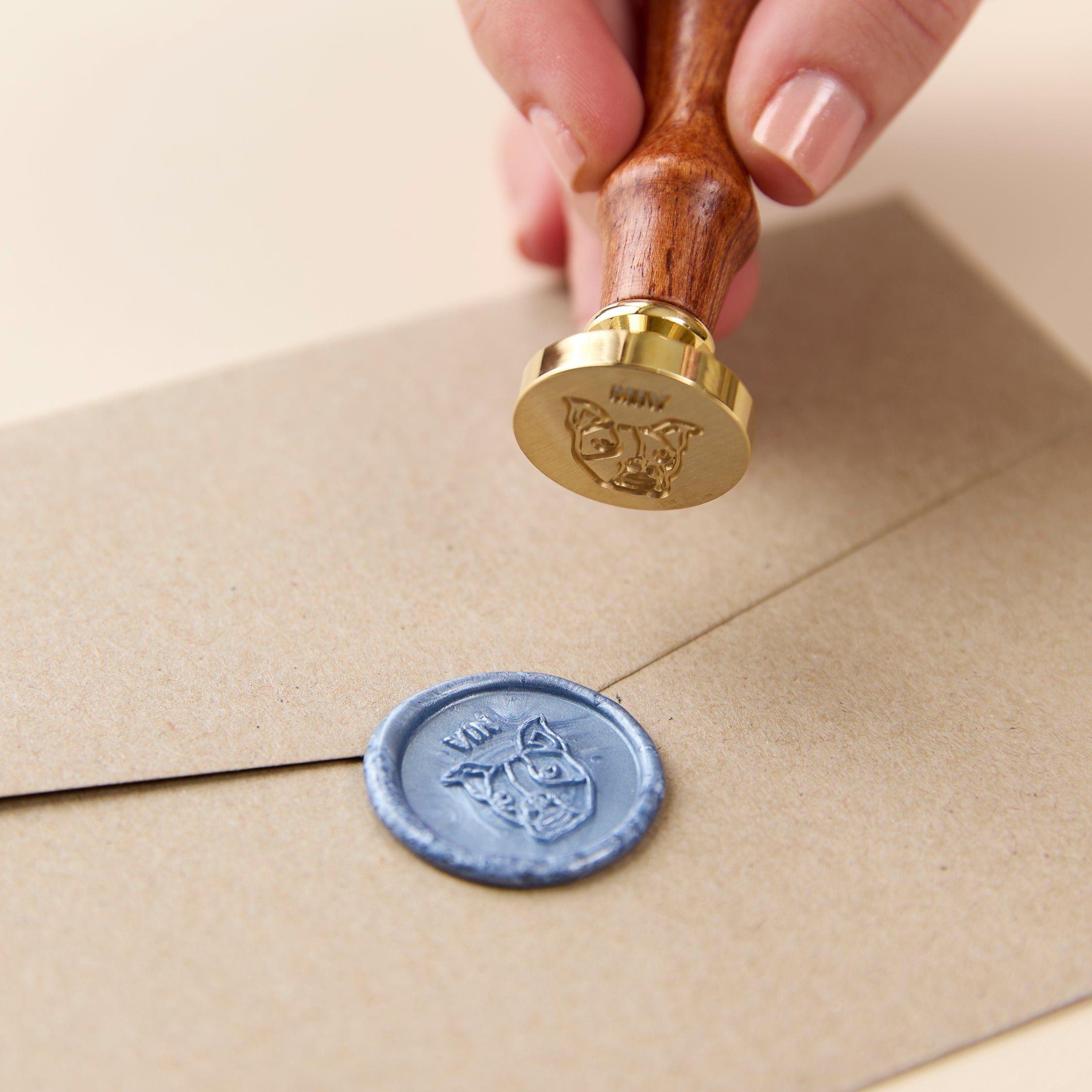 Custom Wax Seal Stamp - Pet Portraits