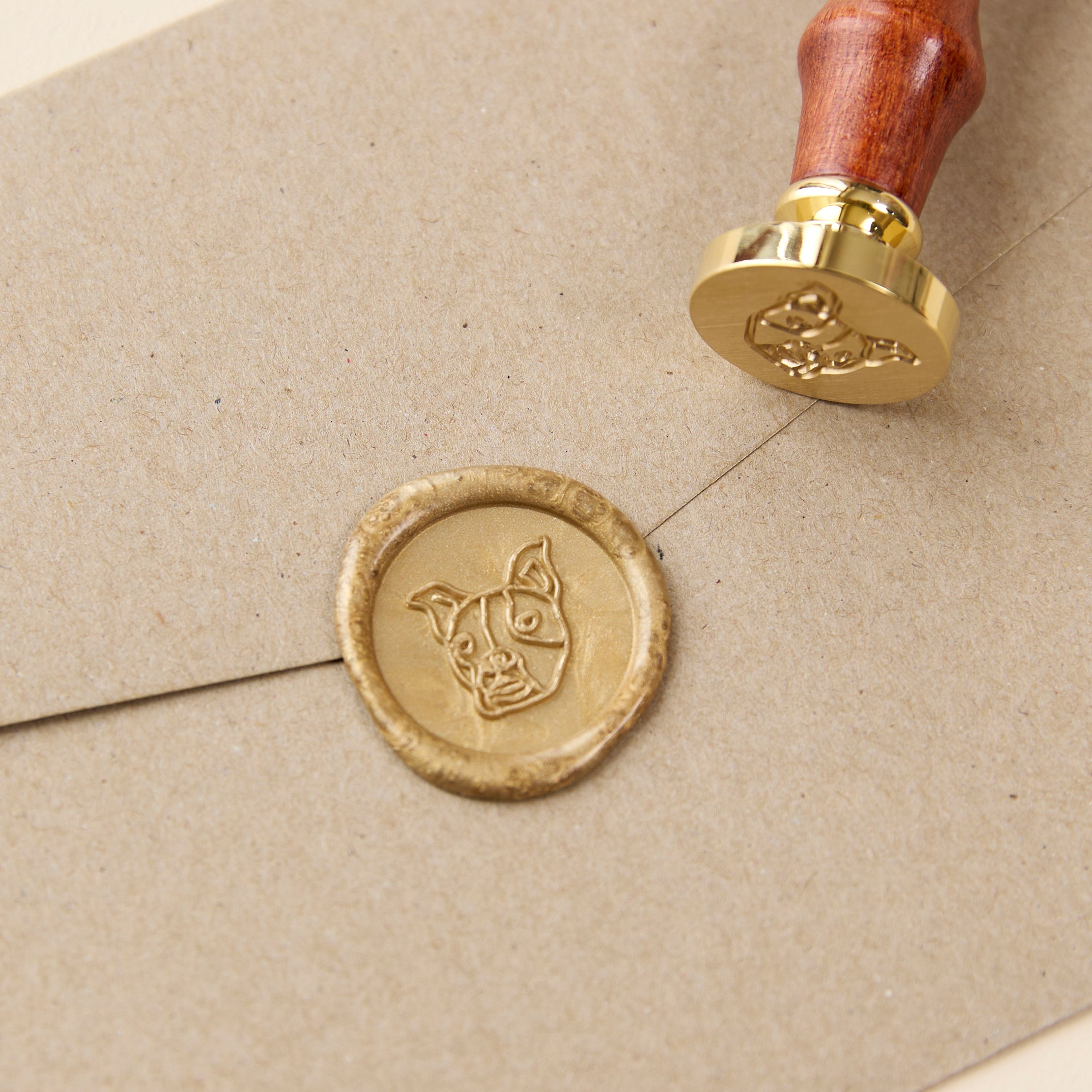 Custom Wax Seal Stamp - Pet Portraits