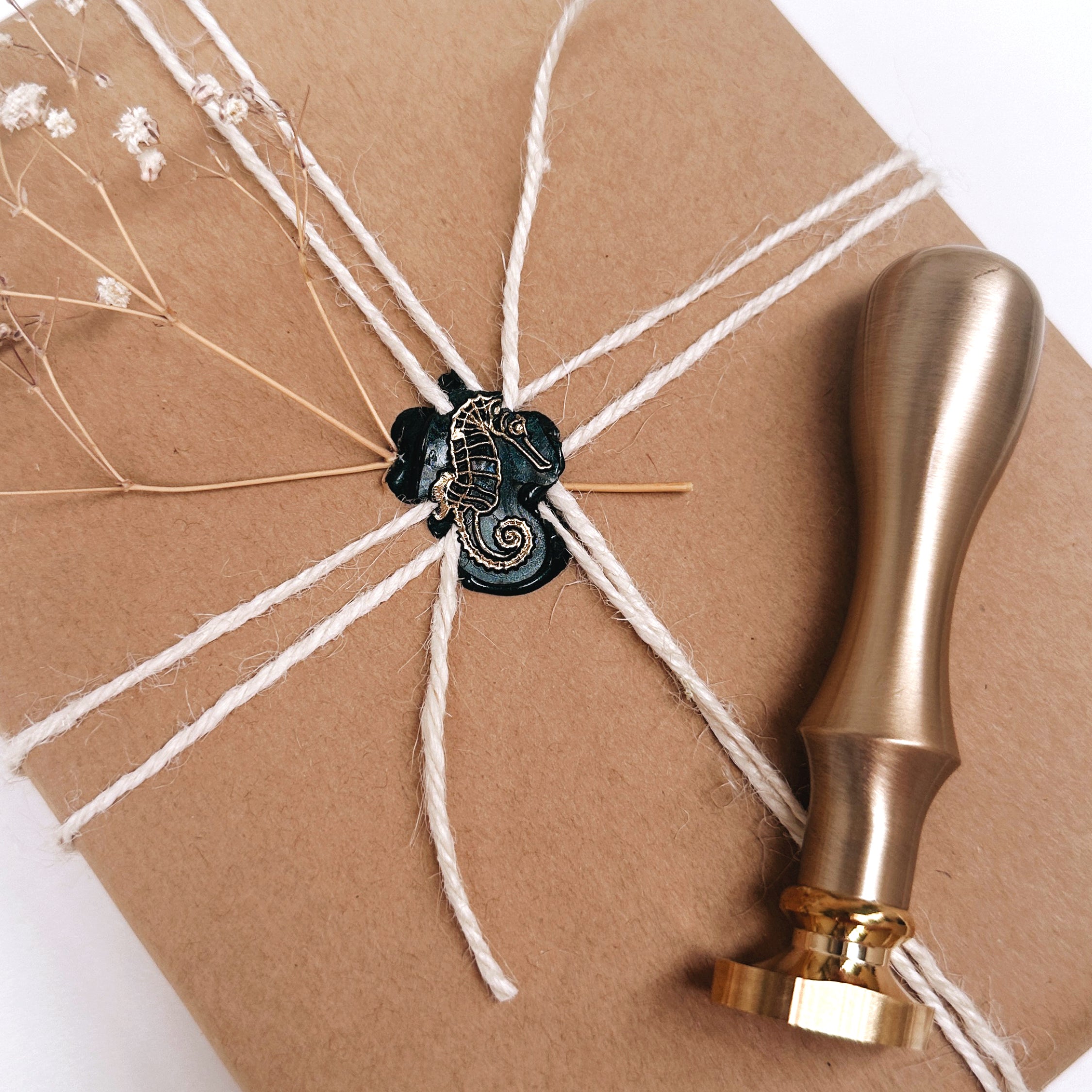 Wax Seal Stamp - Seahorse