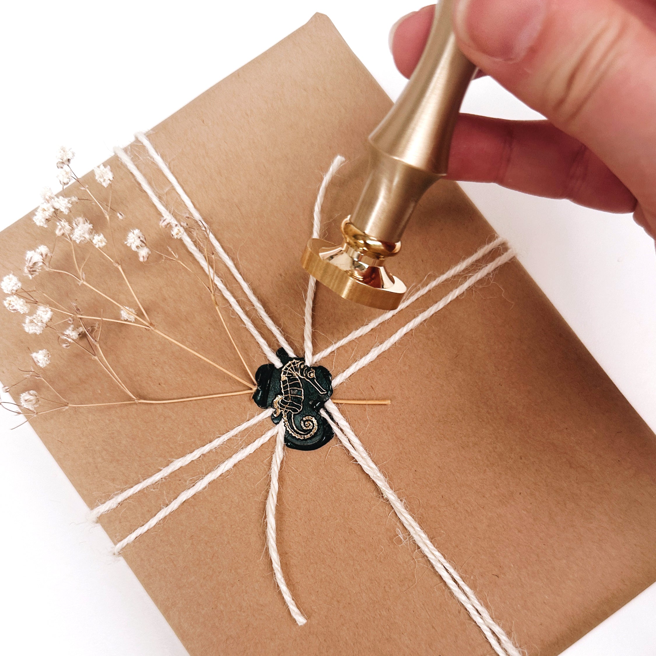 Wax Seal Stamp - Seahorse