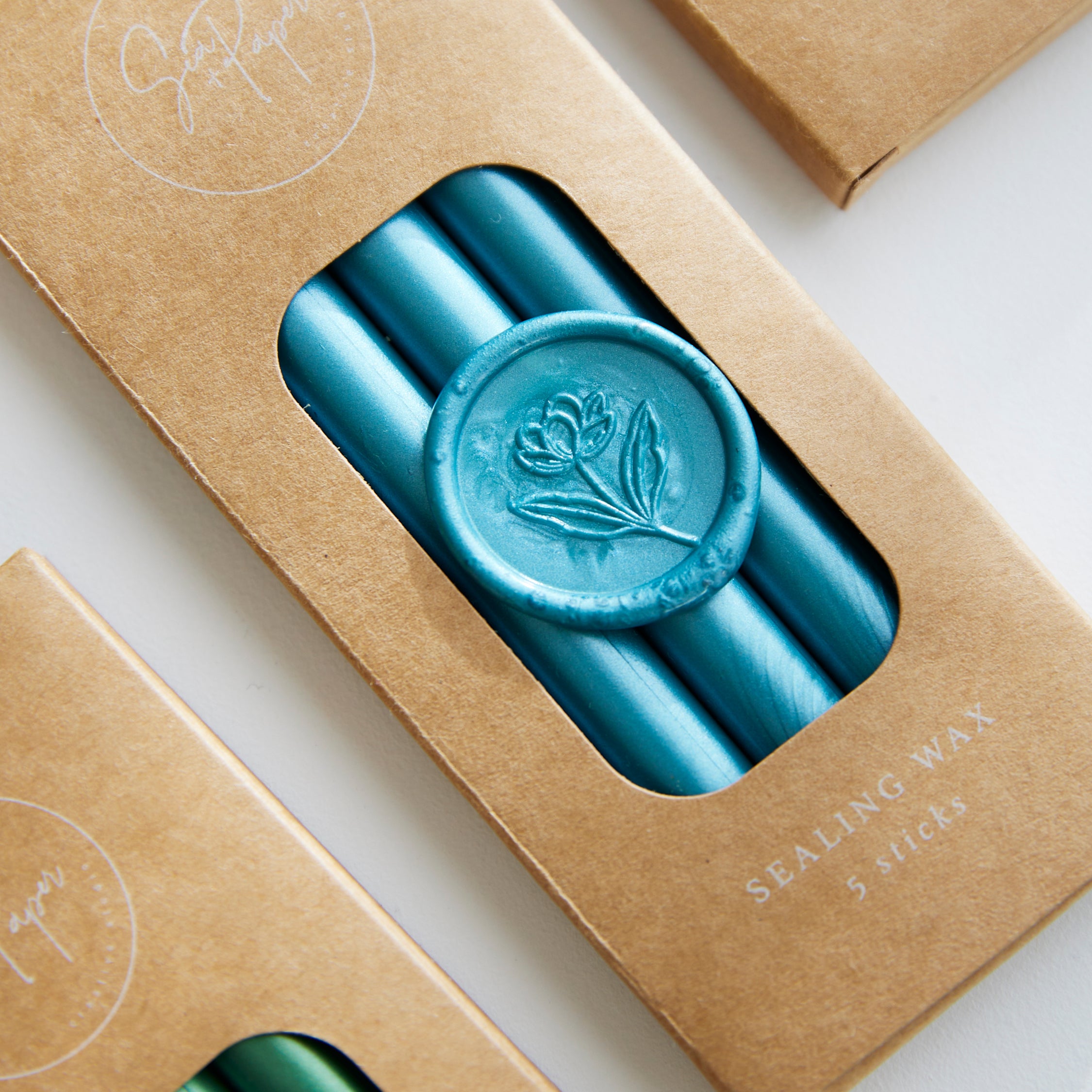 Pearl Teal - Sealing Wax Sticks