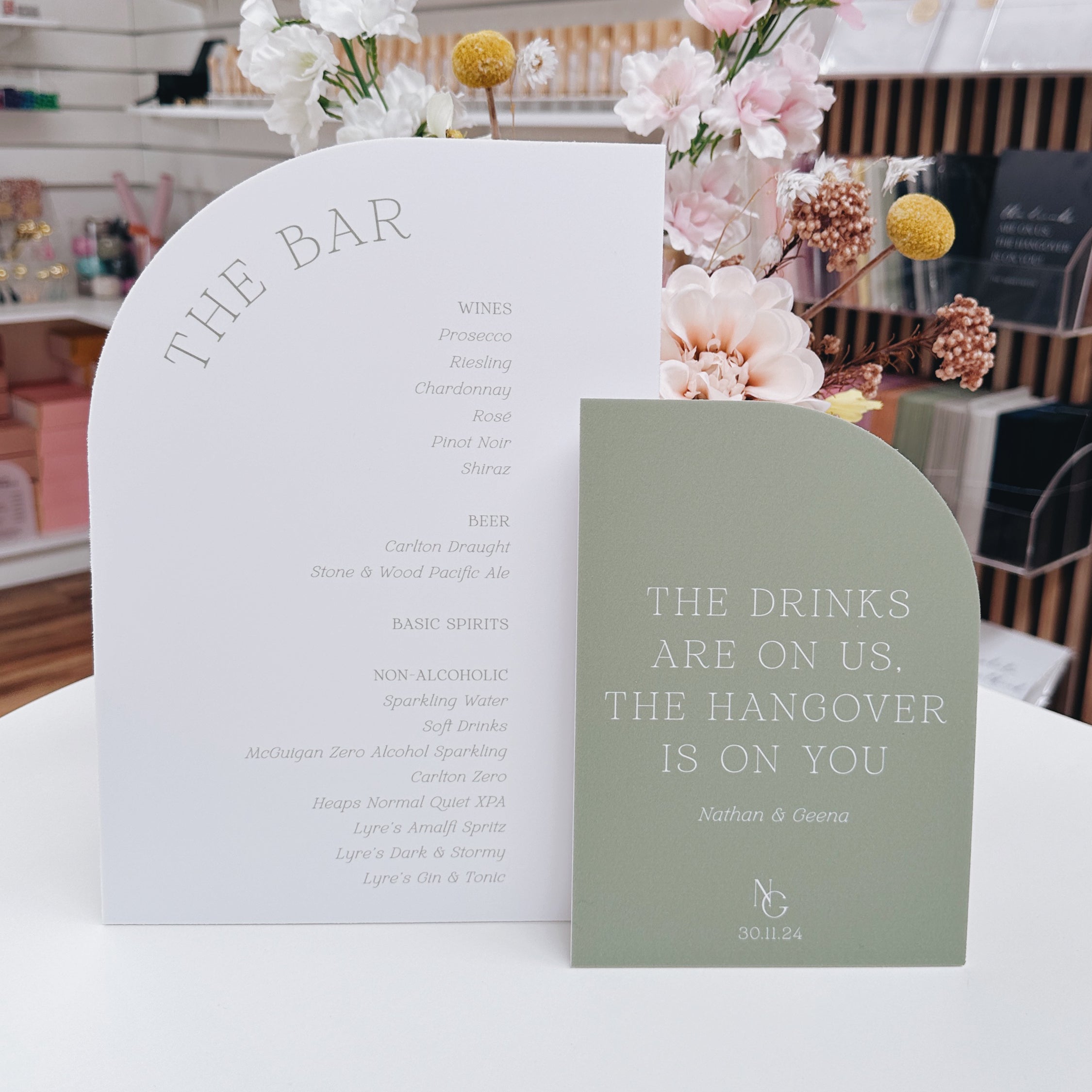 Dual PVC Sign - Various Sizes – Sea and Paper Creative Studio