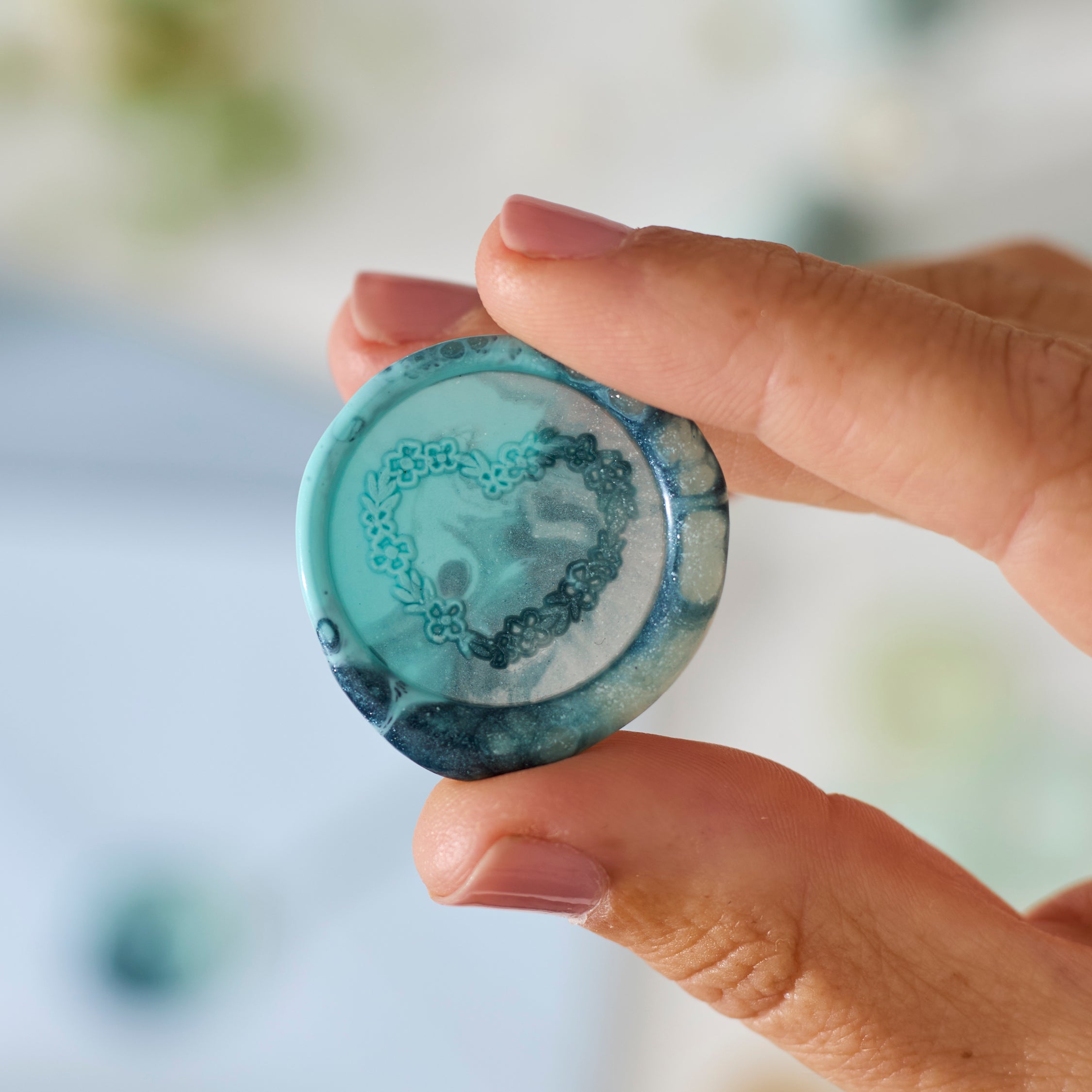 Wax Seal Stamp - Vine Heart