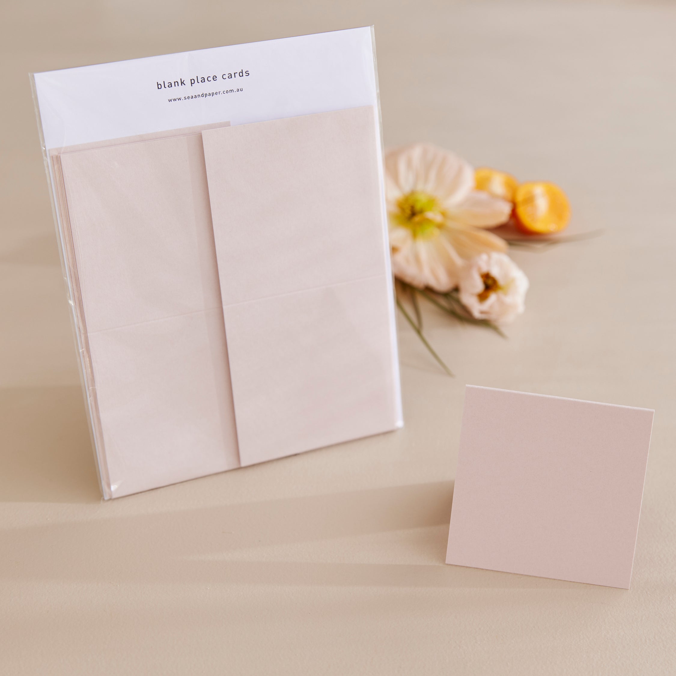 DIY Scored Place Cards - Blossom 10pk