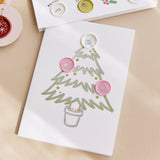 Christmas DIY Card & Envelope Set - 6pk