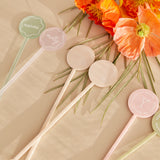 Custom Circle Drink Stirrers - 5 Pack