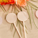 Custom Circle Drink Stirrers - 5 Pack