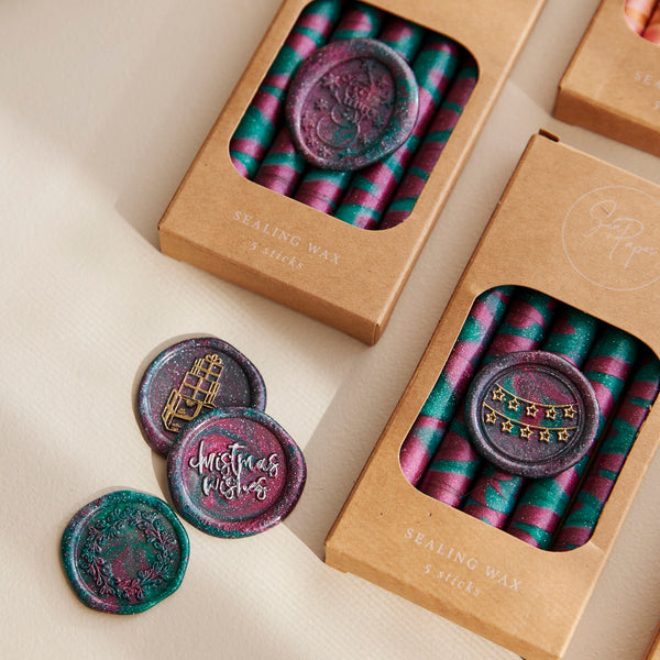 Christmas Sealing Wax Sticks - Classic