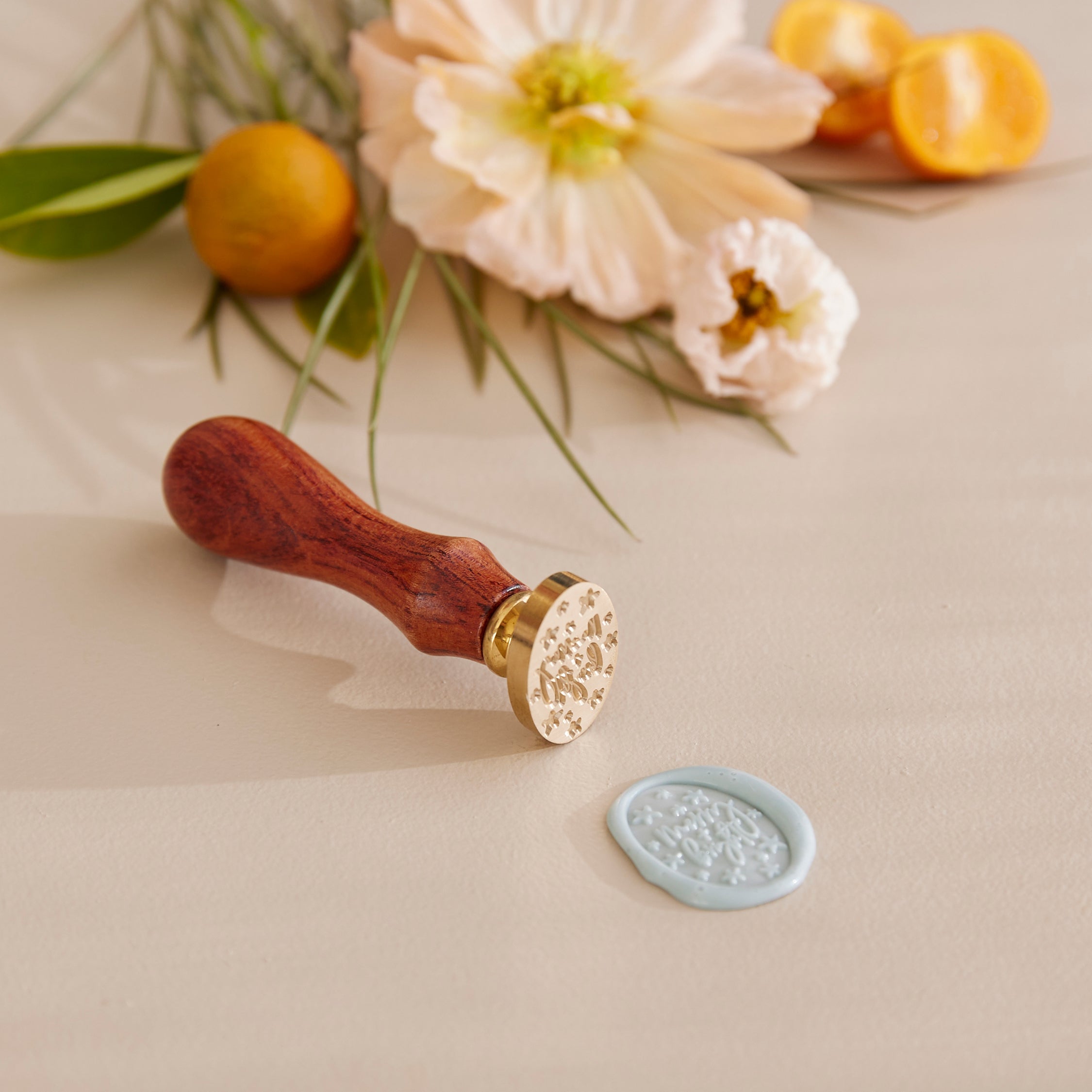 Wax Seal Stamp - Merry and Bright