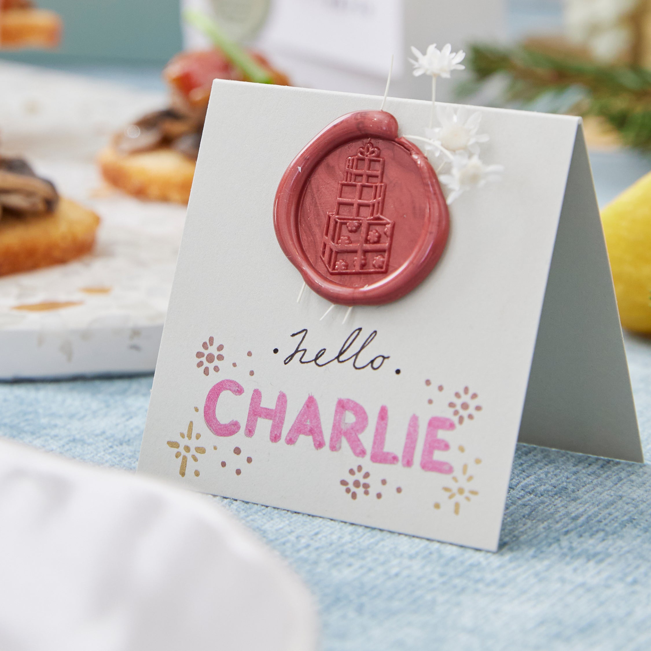 Wax Seal Stamp - Present Stack