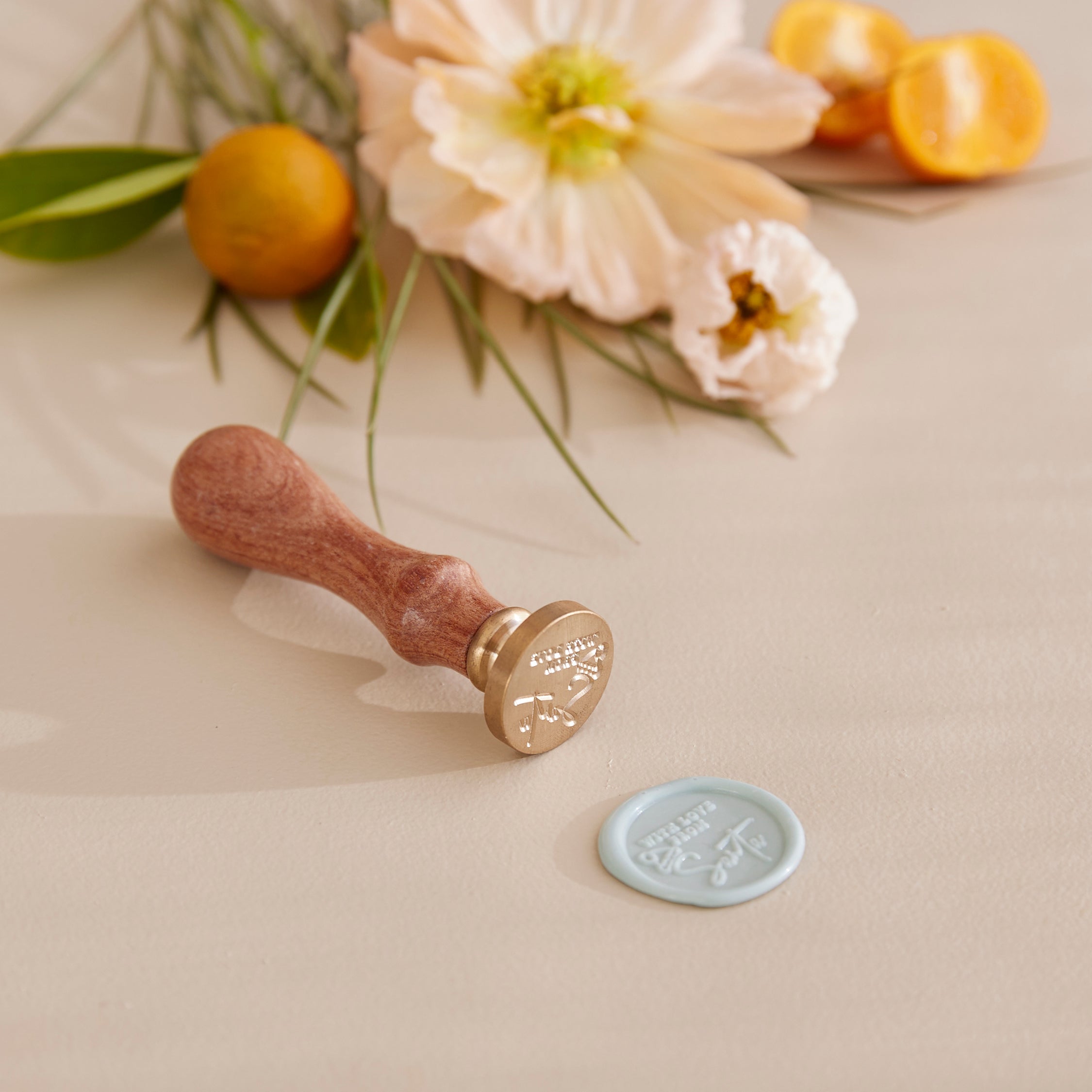 Wax Seal Stamp - With Love, from Santa