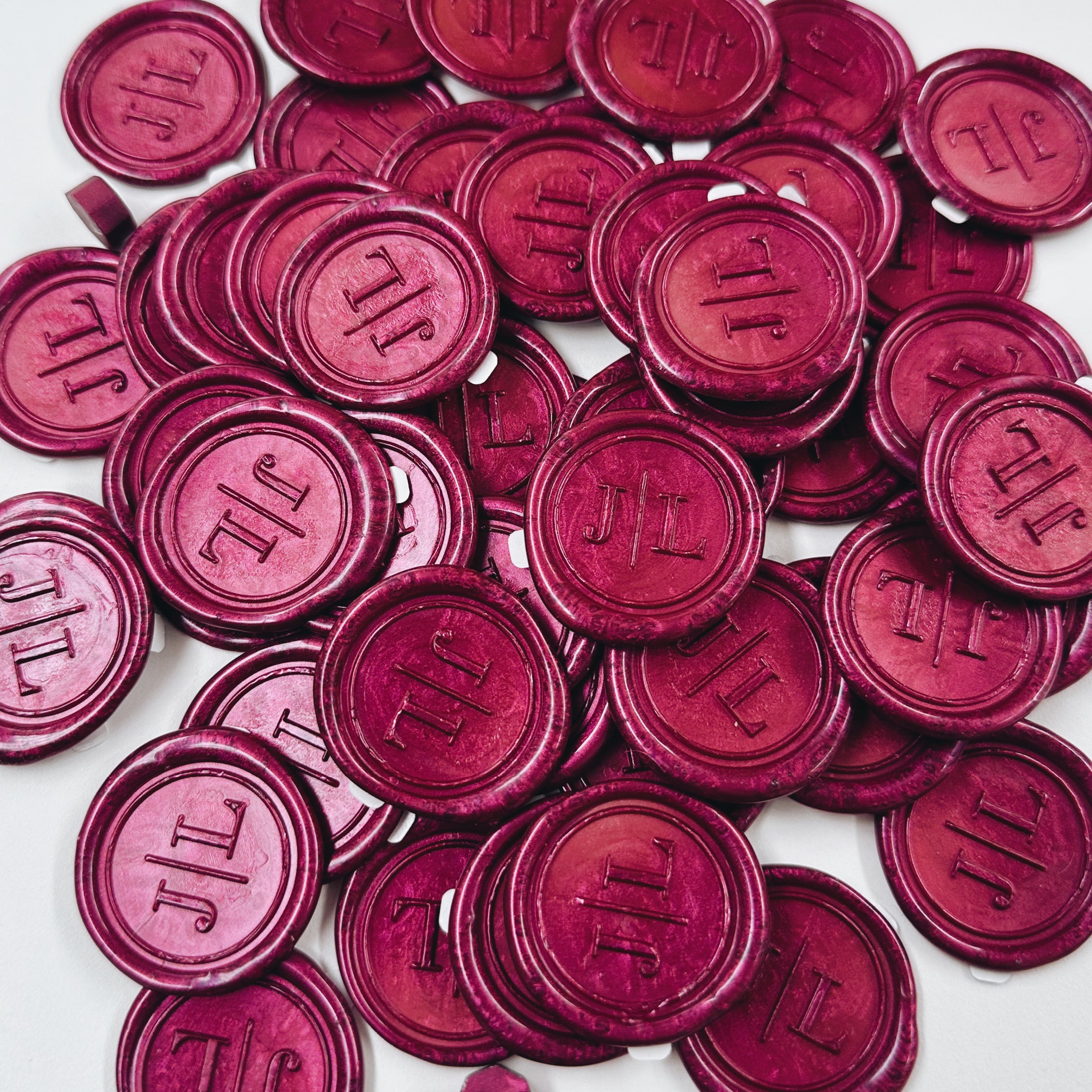 Custom Self-Adhesive Wax Seals - Circle