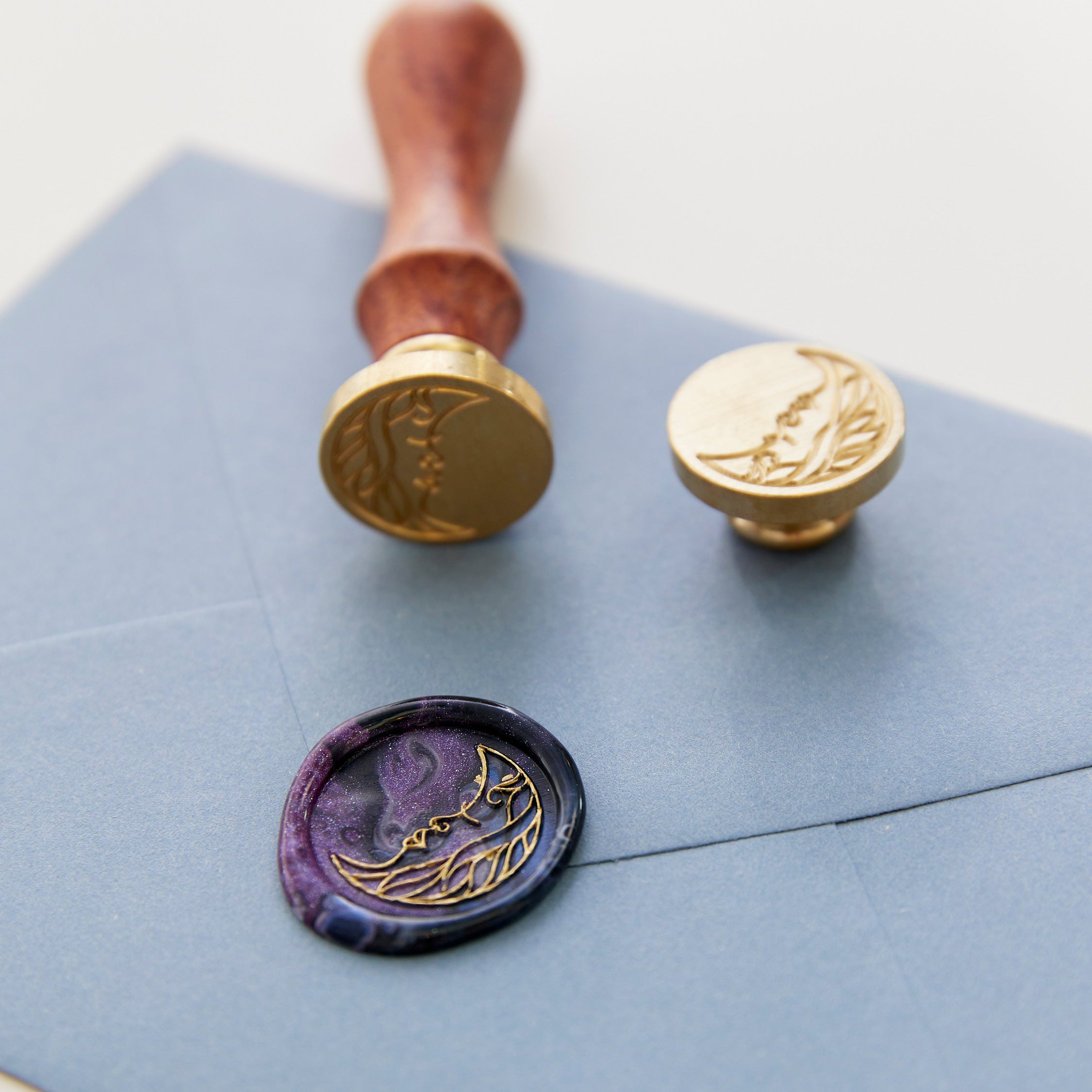 Wax Seal Stamp - Crescent Moon