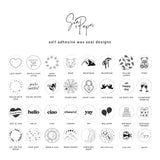 Self-Adhesive Wax Seals - 25 pk