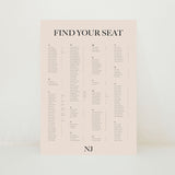 Devotion - Seating Chart