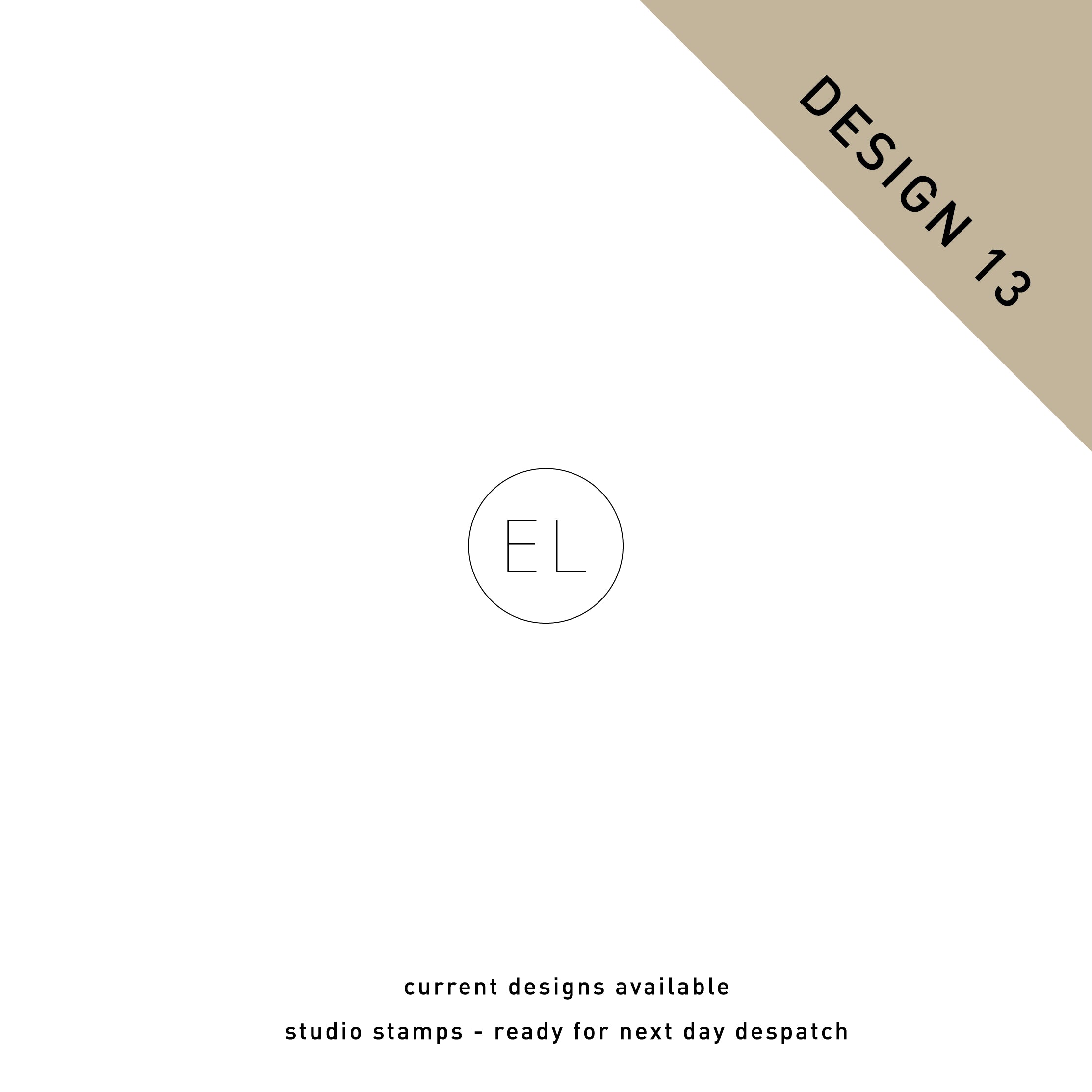 Studio Stock Custom Wax Seal Stamp  - Design 13