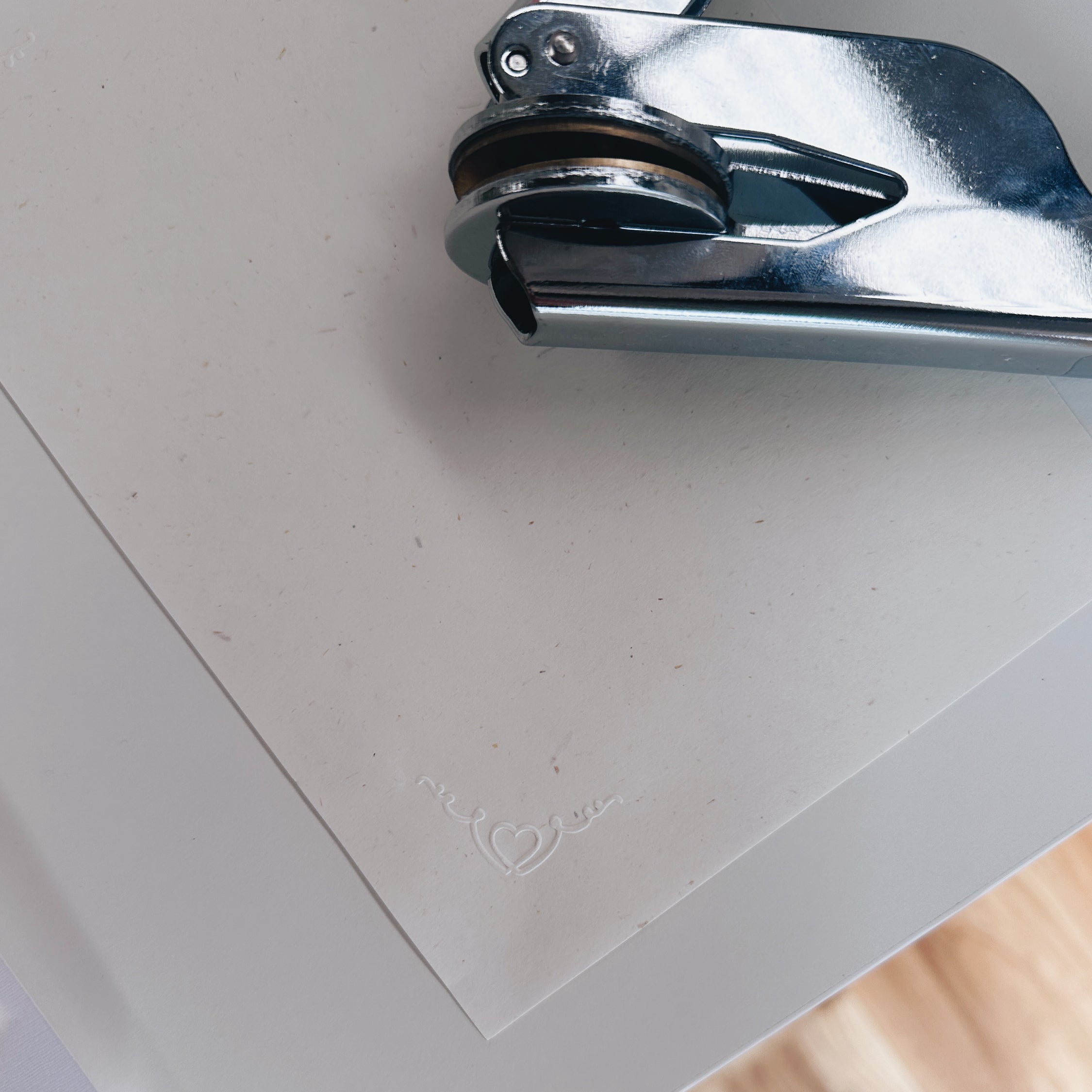 The Letter Club: Corner Embossing Stamp