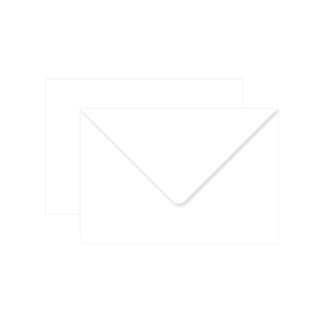 Invitation Envelopes - White Linen