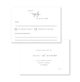 Dream - RSVP Card