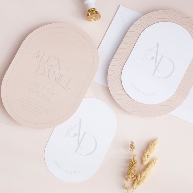 Adore - Wedding Invitation & Envelope