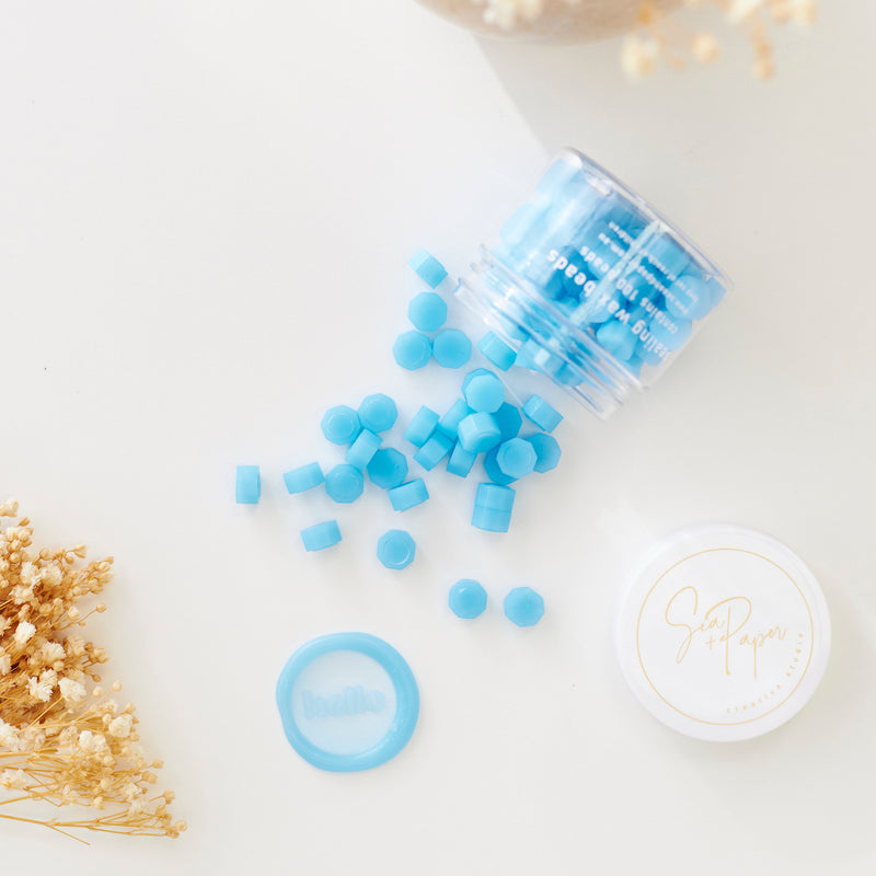 Peppermint Blue - Sealing Wax Beads