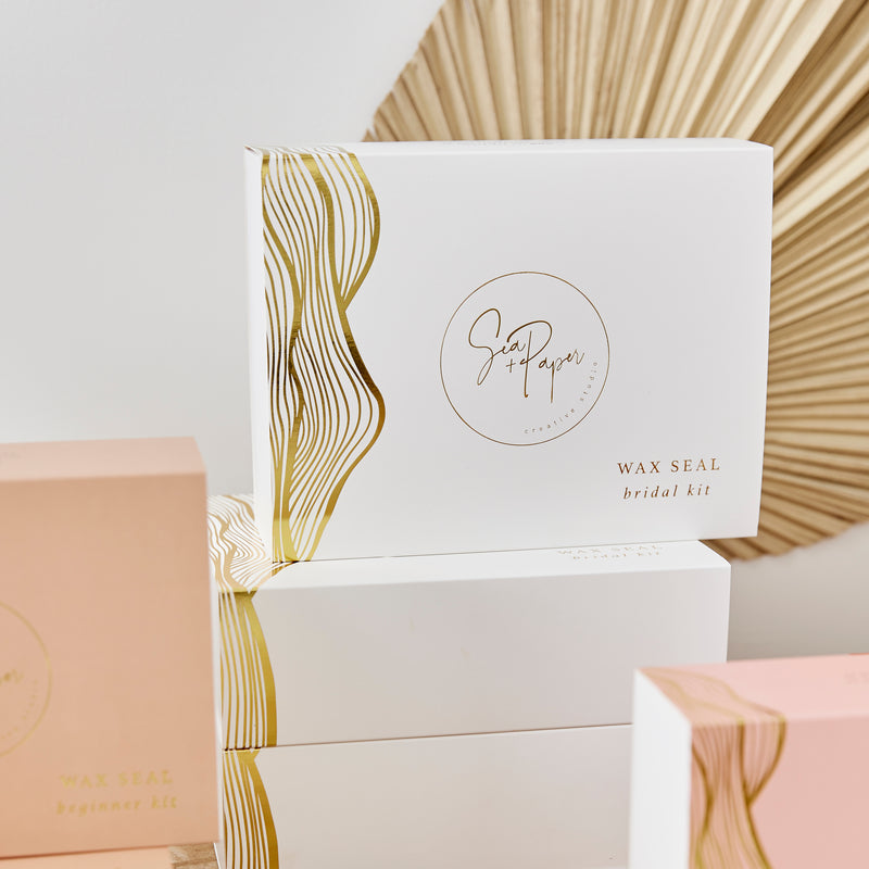 Bridal Wax Seal Kit, Sea and Paper Creative Studio