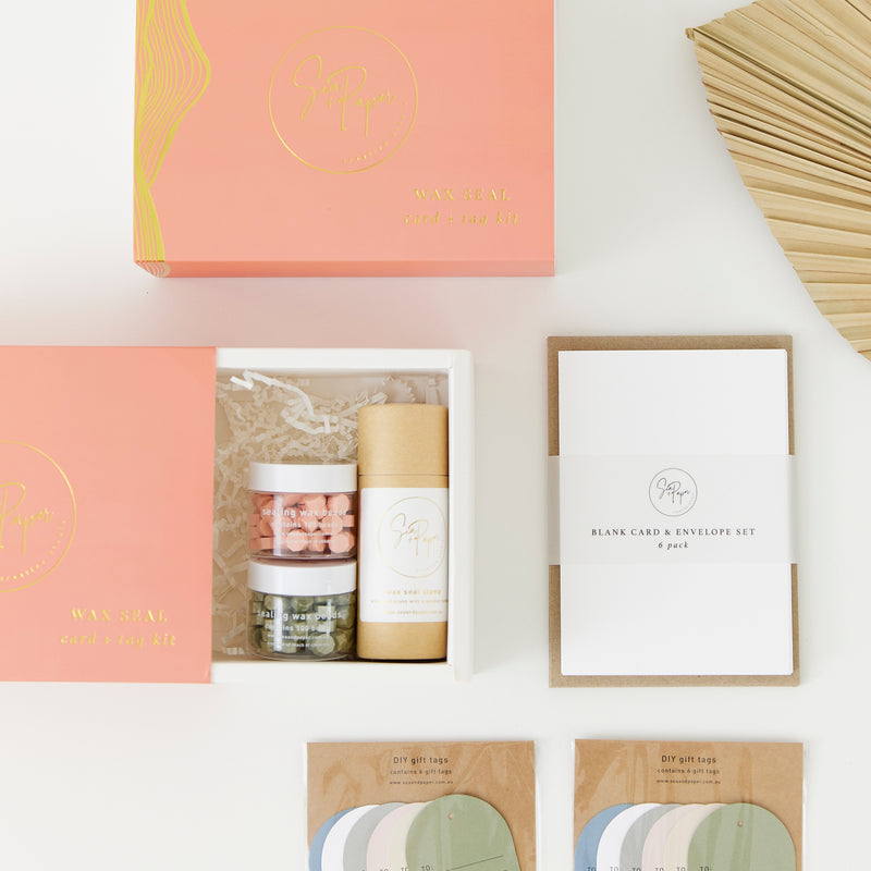 Wax Seal DIY Card & Tag Kit